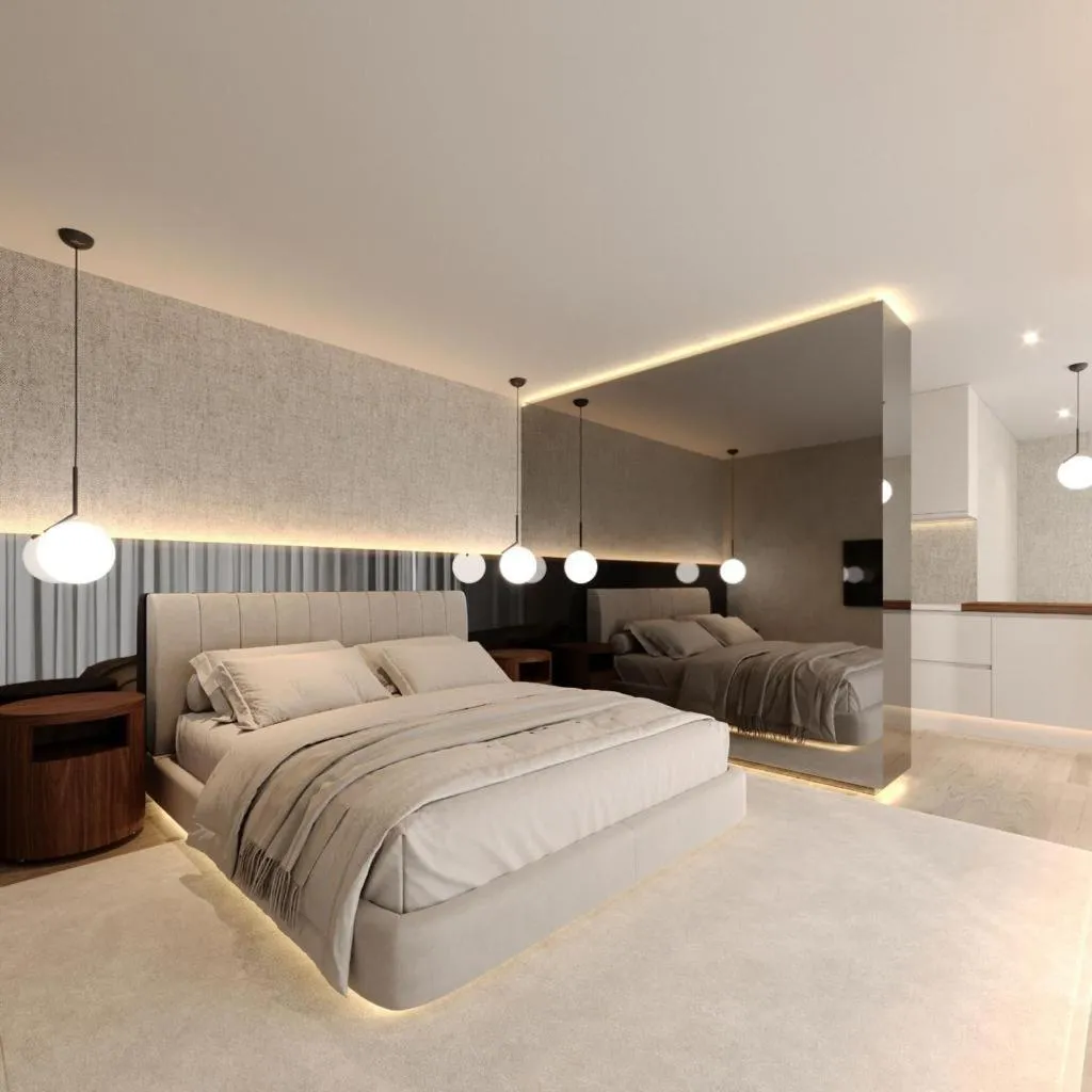 Bed in Portovella Lodges & Bungalows