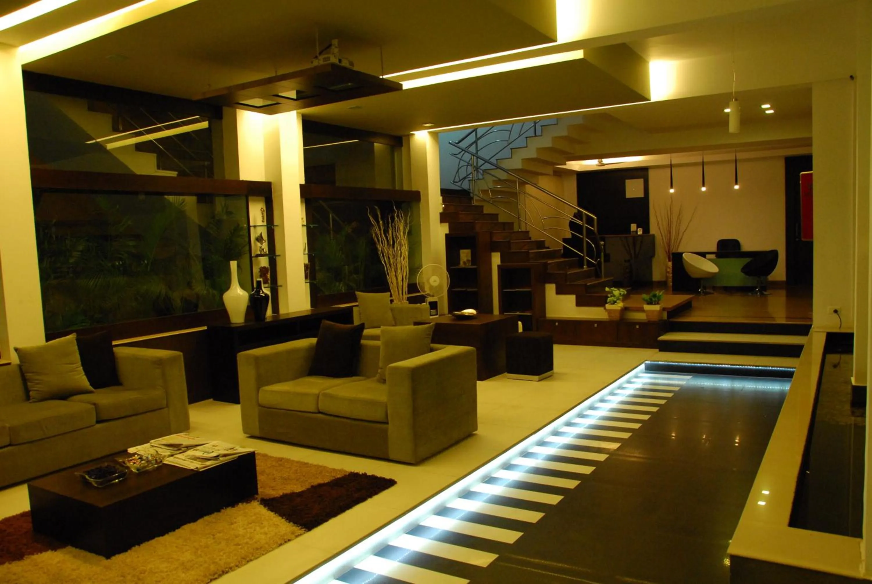 Lobby or reception in Sayoojyam Residency