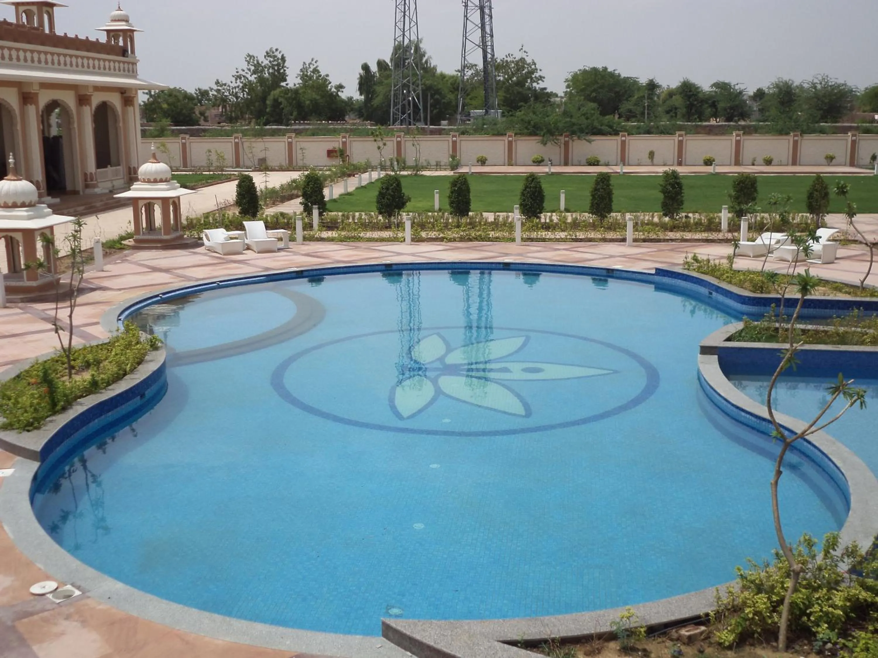 Swimming pool in Indana Palace, Jodhpur