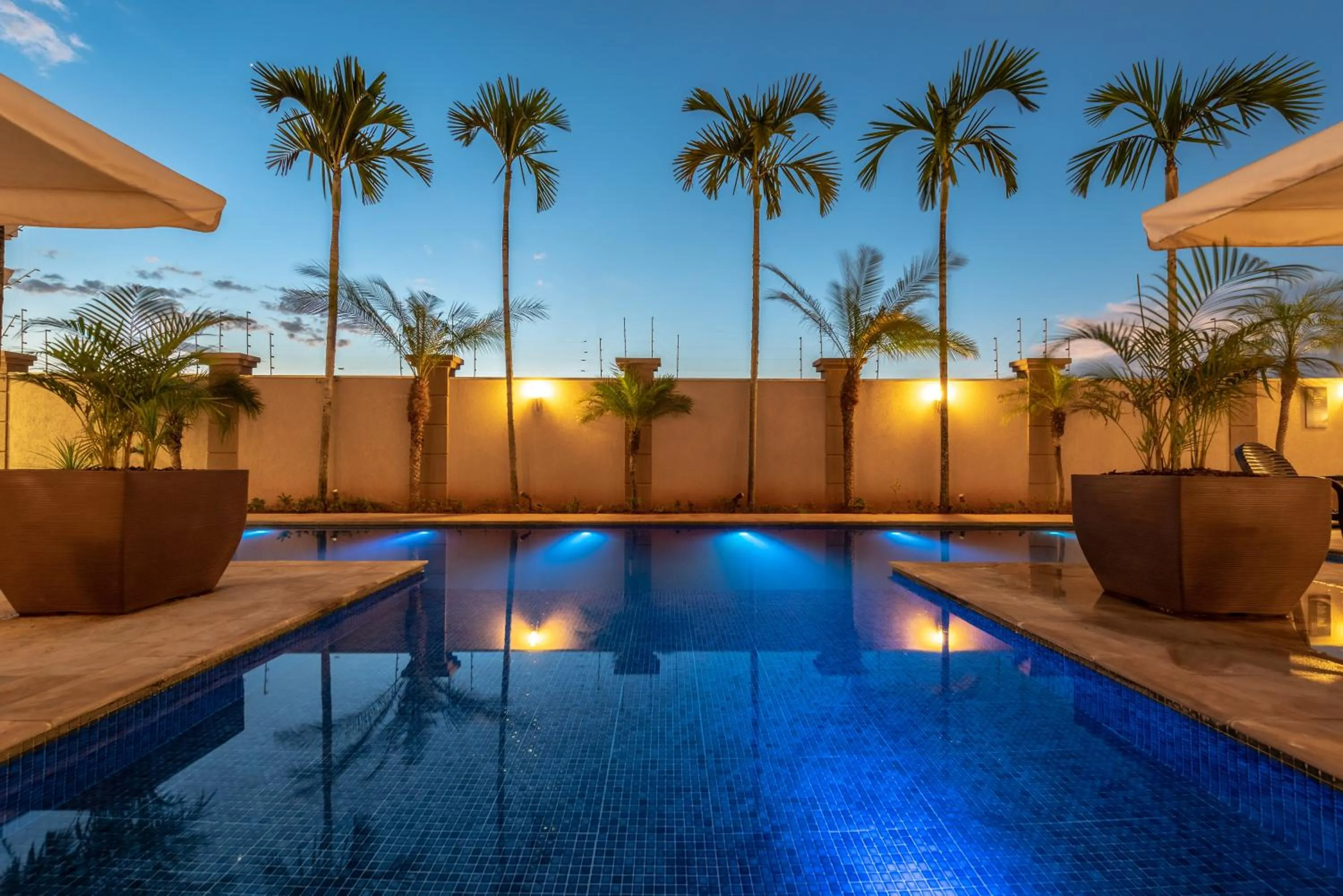 Swimming pool in Class Hotel Pouso Alegre