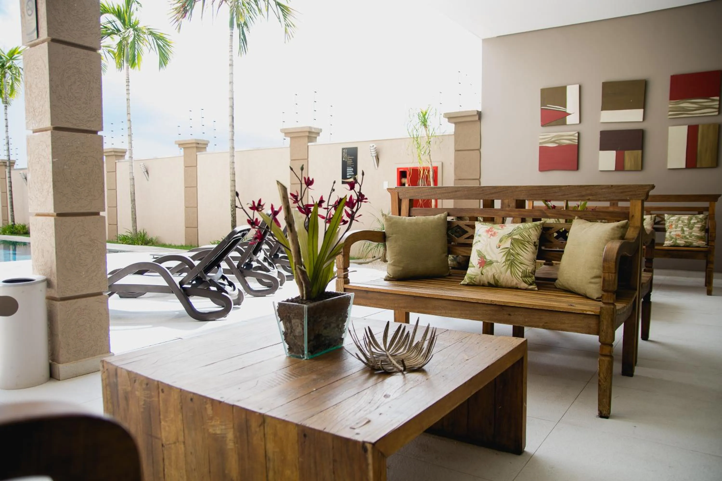 Swimming pool in Class Hotel Pouso Alegre