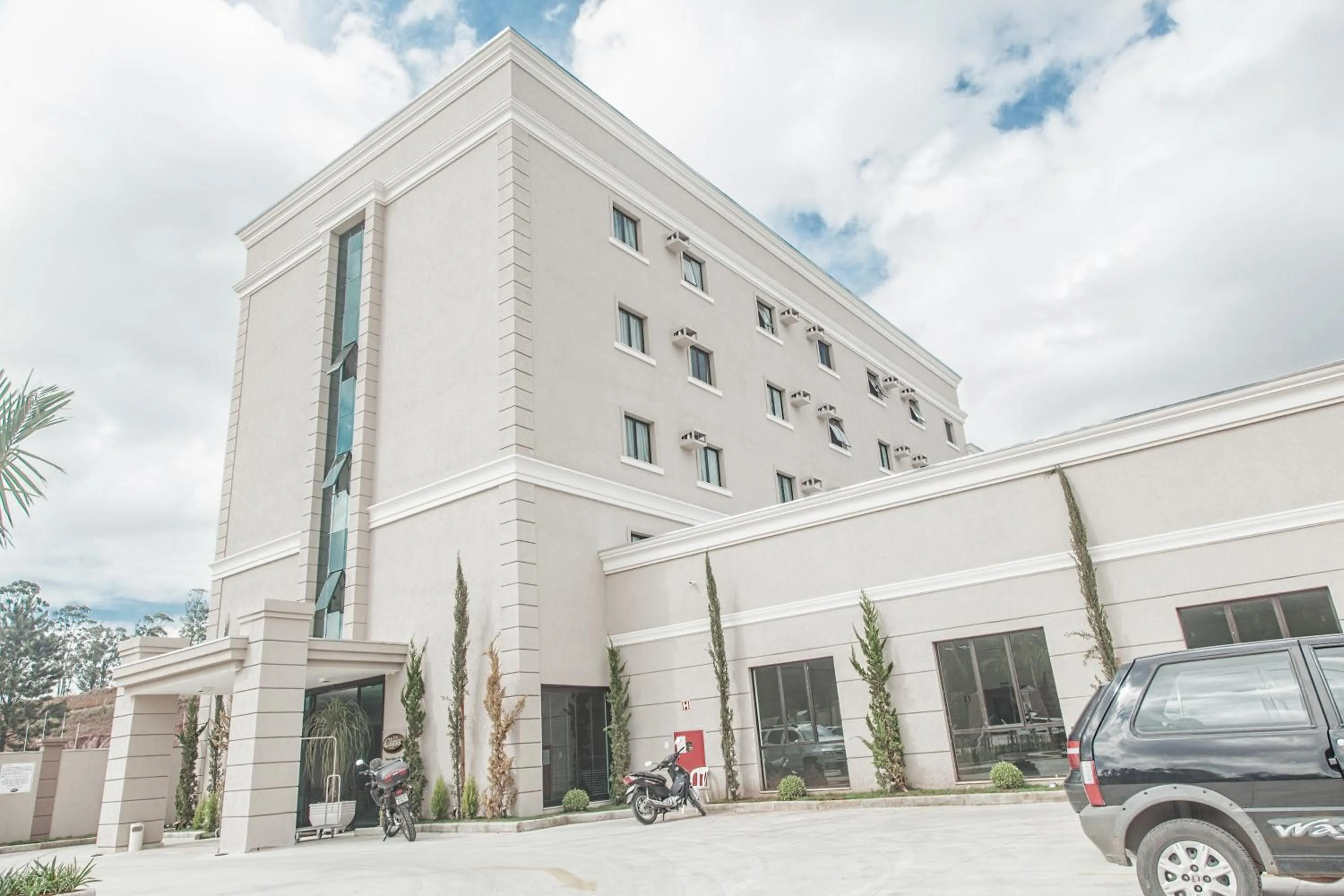 Facade/entrance in Class Hotel Pouso Alegre