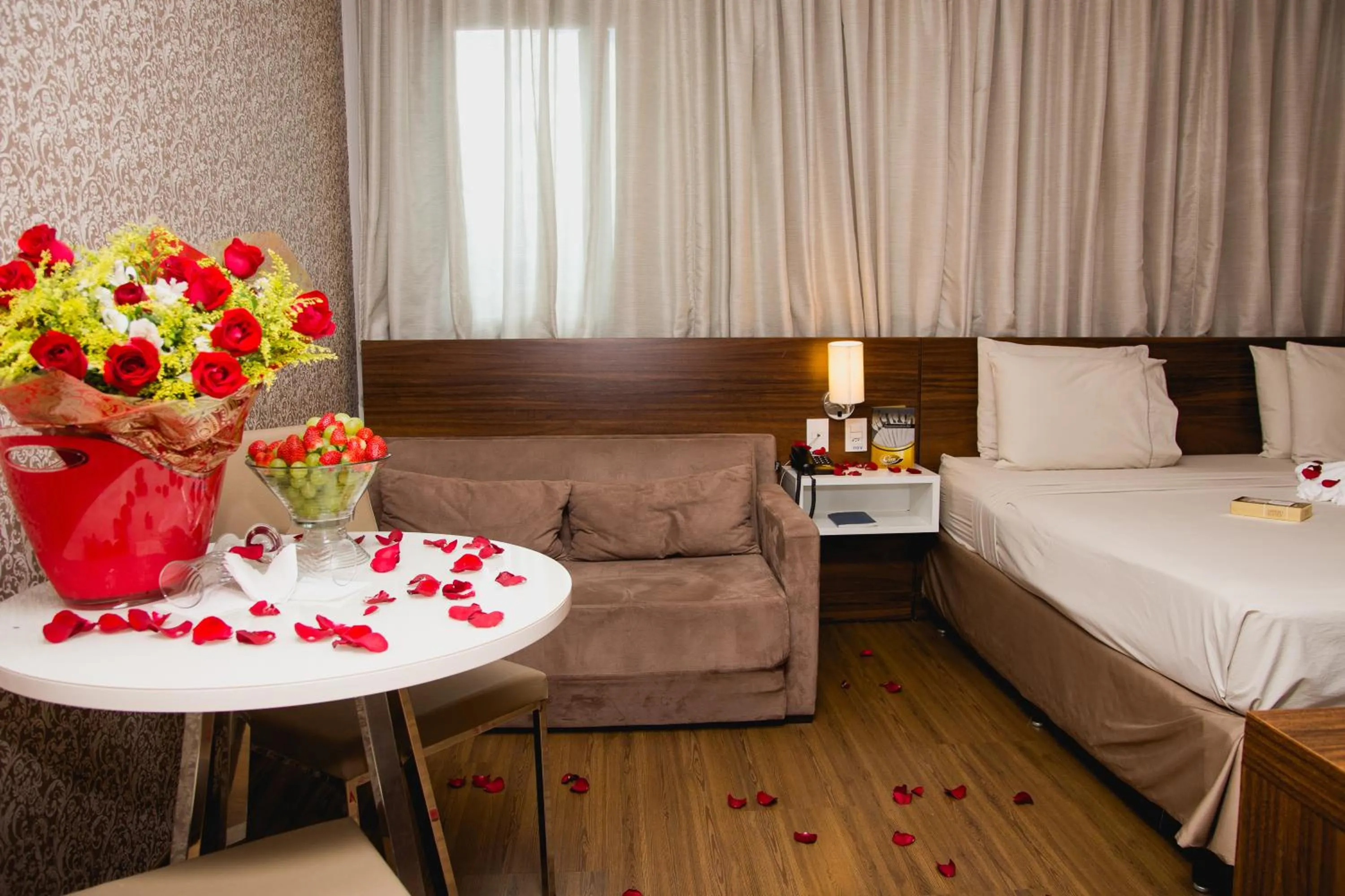 Bed in Class Hotel Pouso Alegre