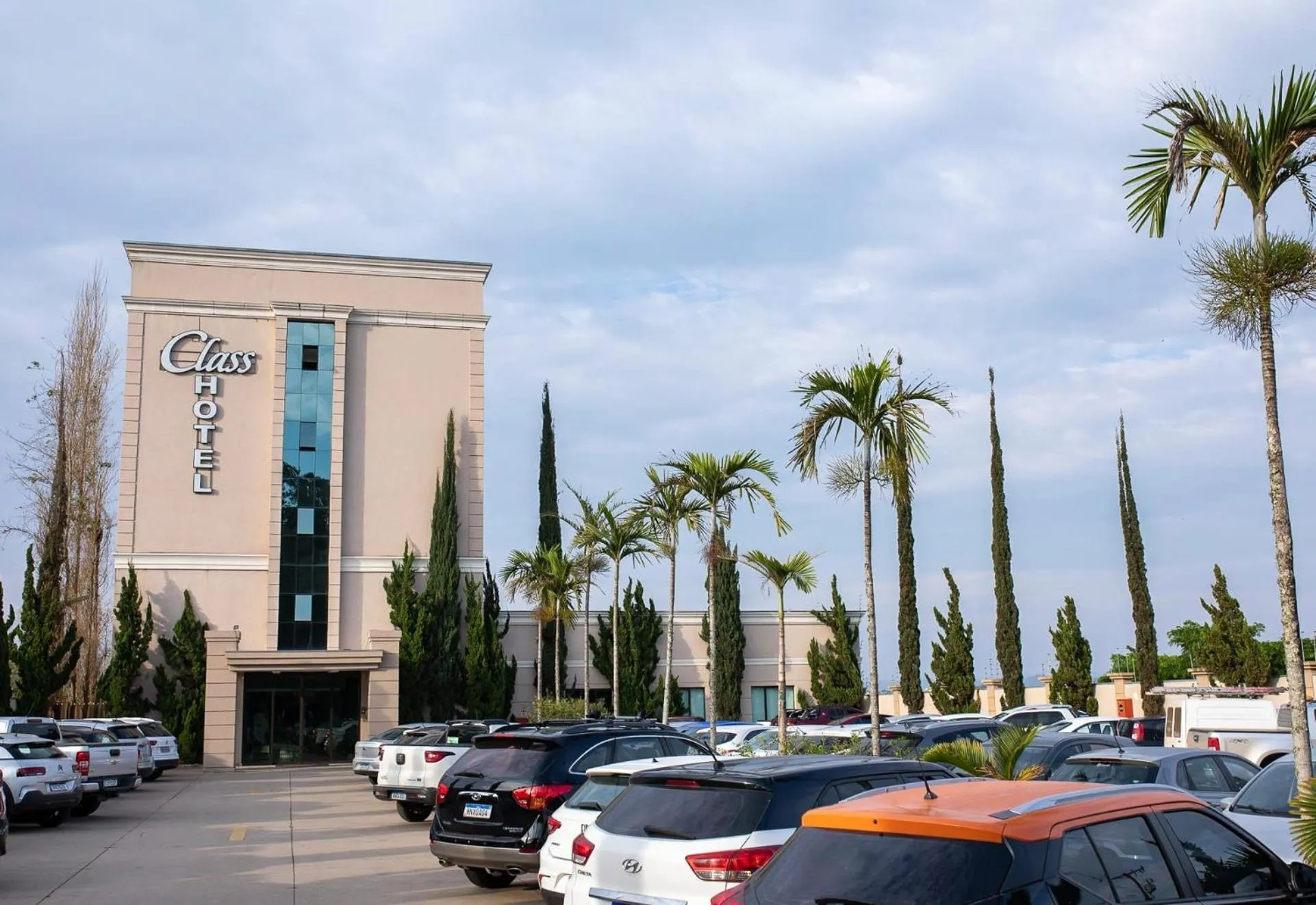 Property building in Class Hotel Pouso Alegre