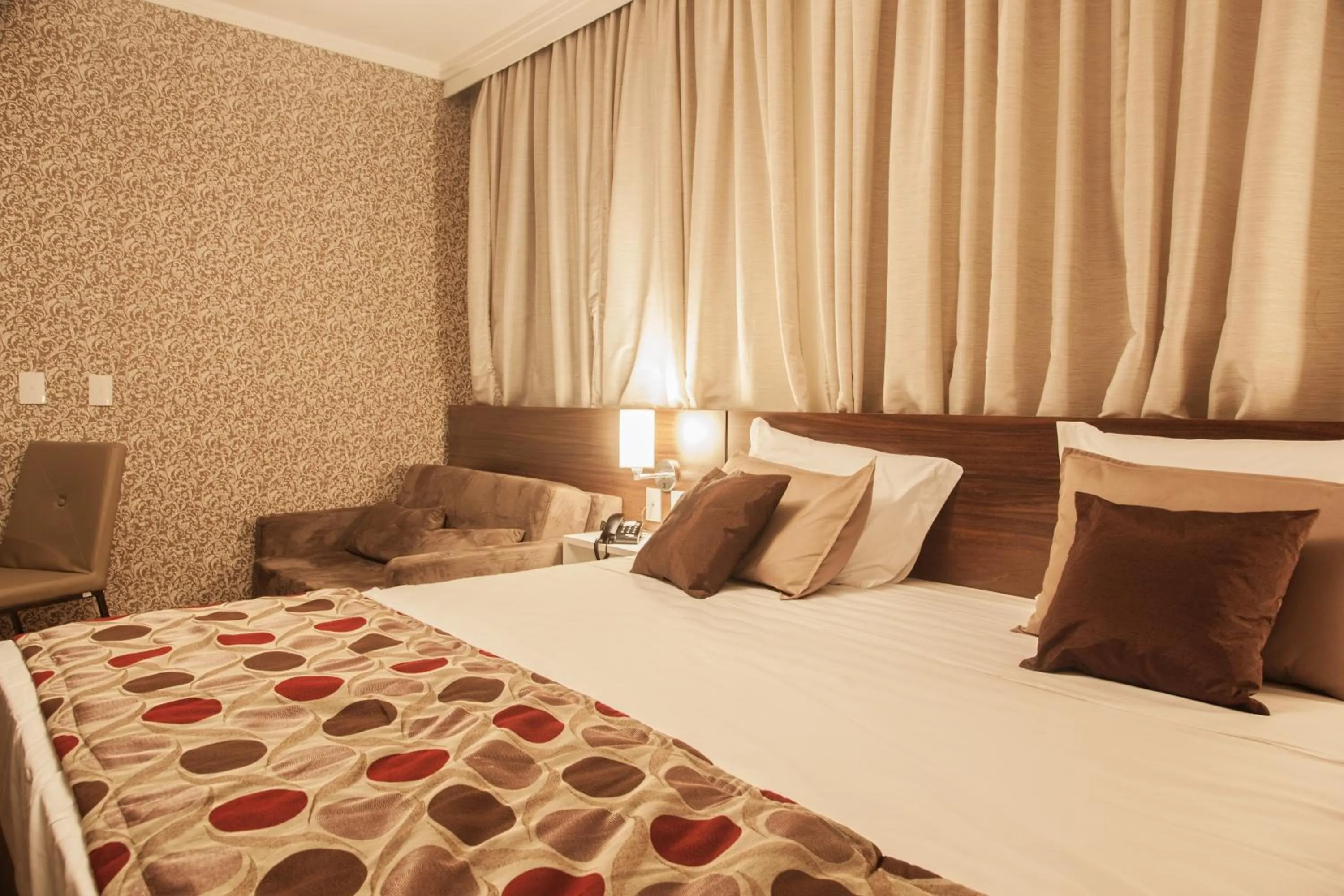 Bed in Class Hotel Pouso Alegre