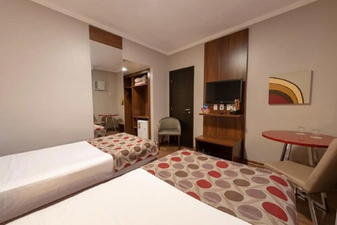 Bedroom, Bed in Class Hotel Pouso Alegre