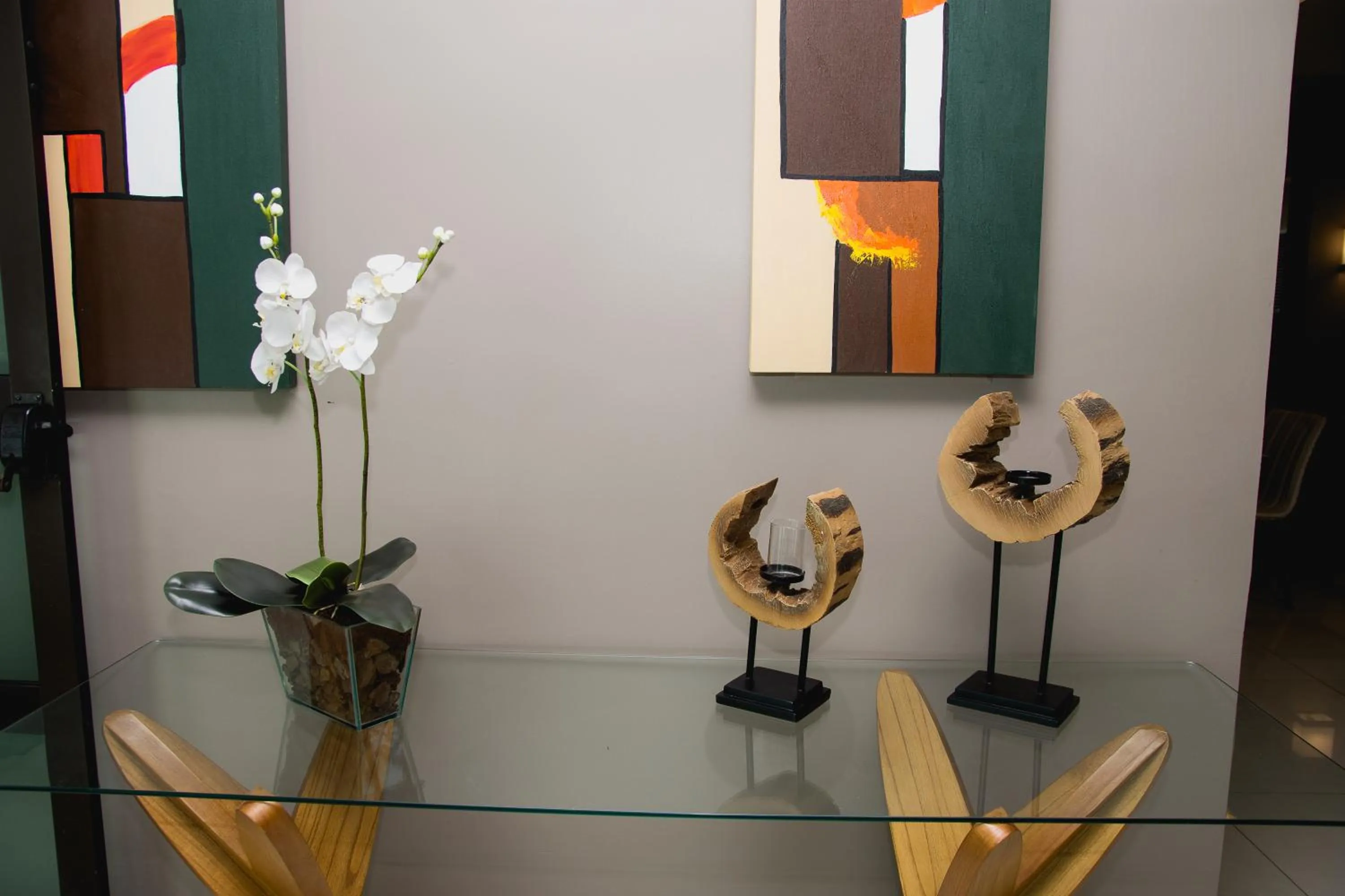 Balcony/Terrace in Class Hotel Pouso Alegre