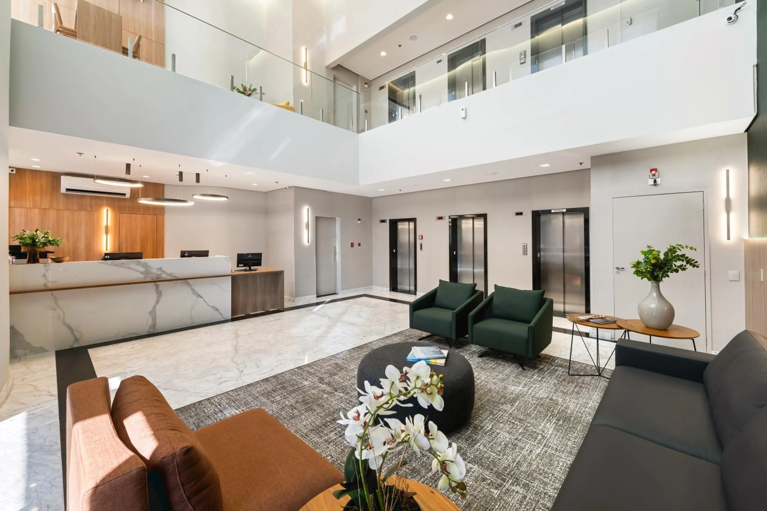 Lobby or reception in Slaviero São Paulo Ibirapuera