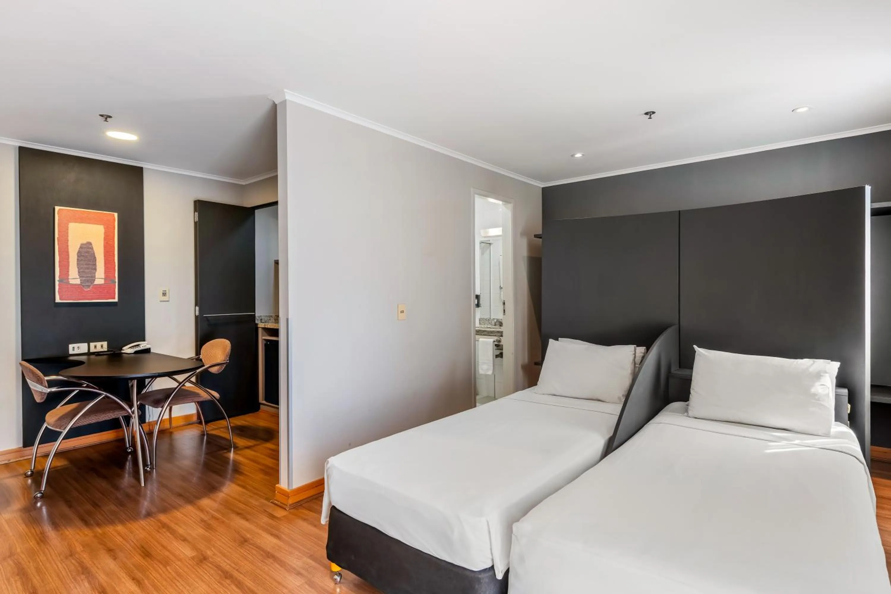 Bedroom, Bed in Slaviero São Paulo Ibirapuera