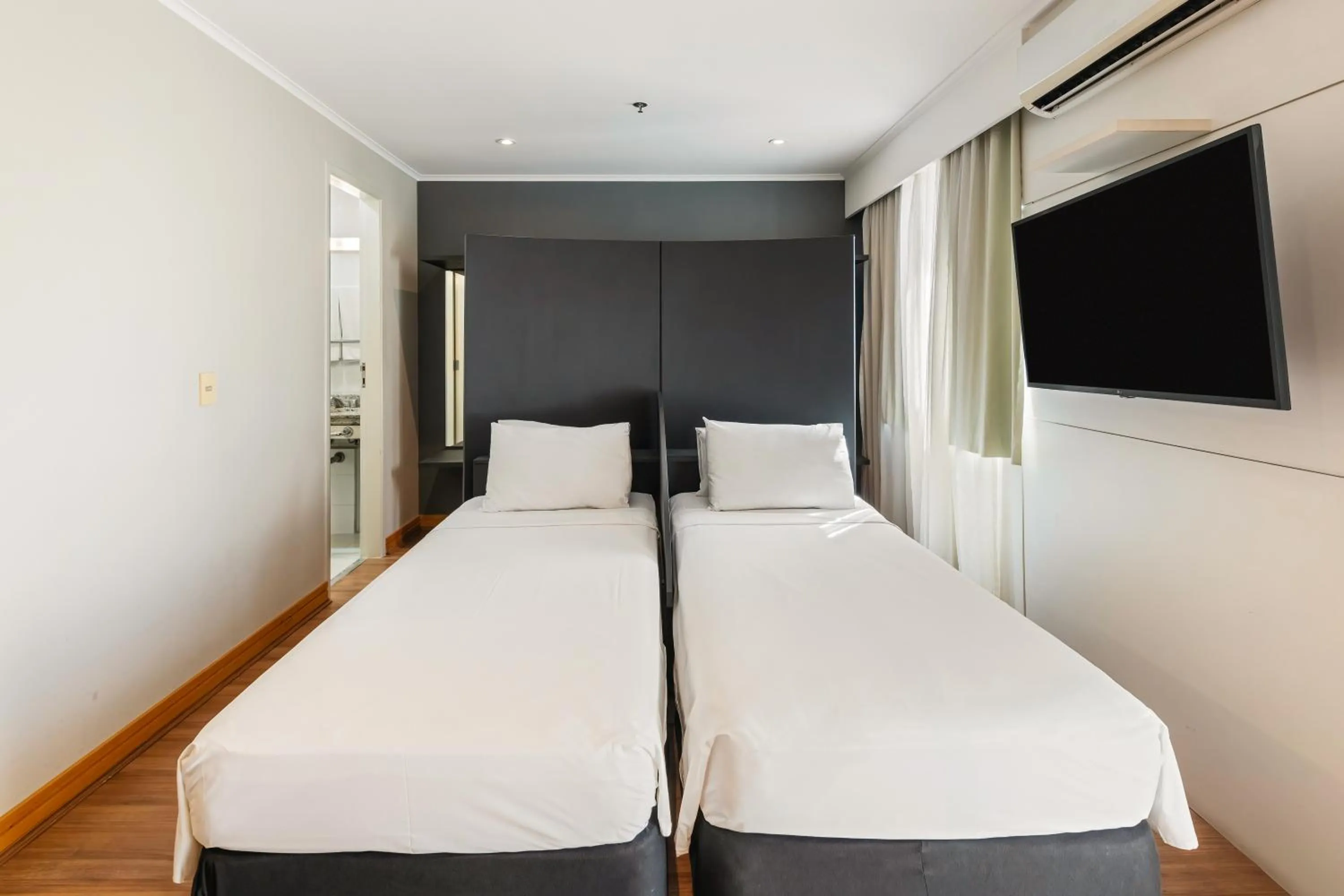 Bedroom, Bed in Slaviero São Paulo Ibirapuera