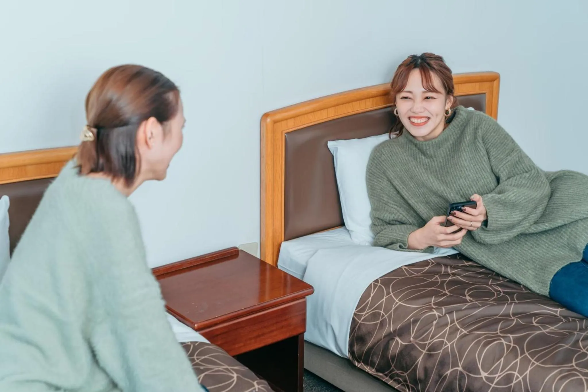 Bed in Global Resort Misen - グローバルリゾート弥山