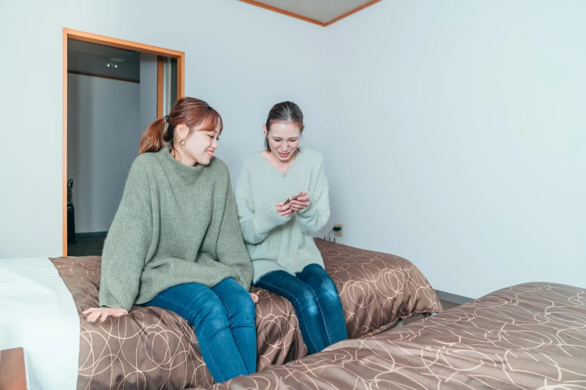 Bed in Global Resort Misen - グローバルリゾート弥山