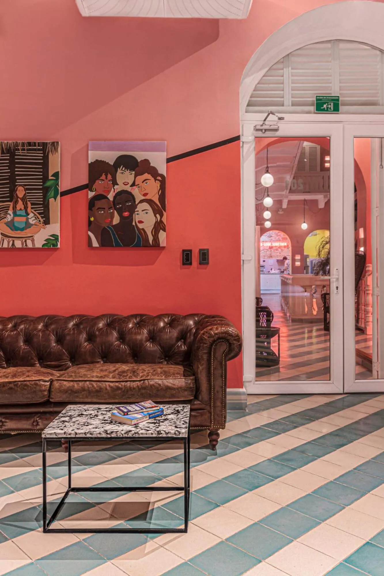 Living room in CASA MOVIDA HOSTEL