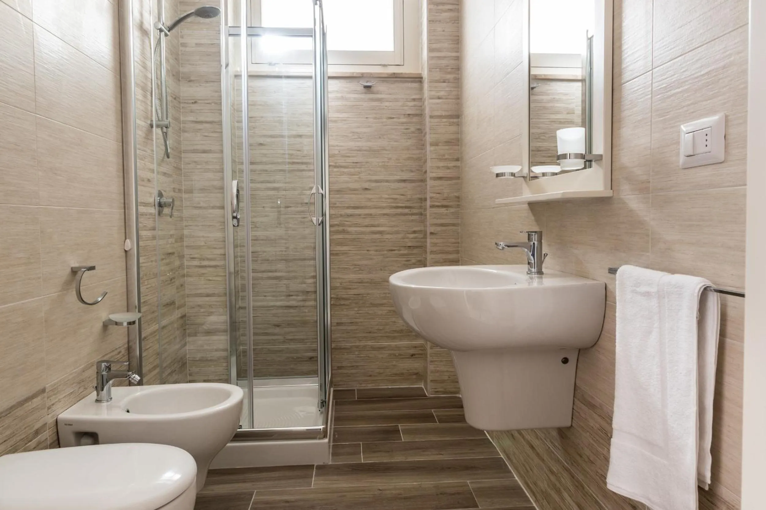 Bathroom in Faro Bianco Gallipoli Dependance