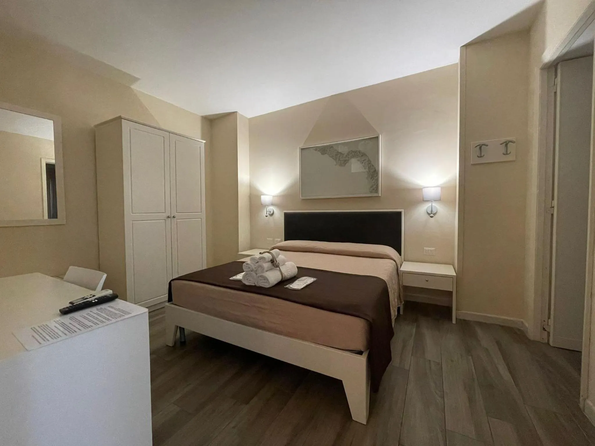 Bed in Faro Bianco Gallipoli Dependance