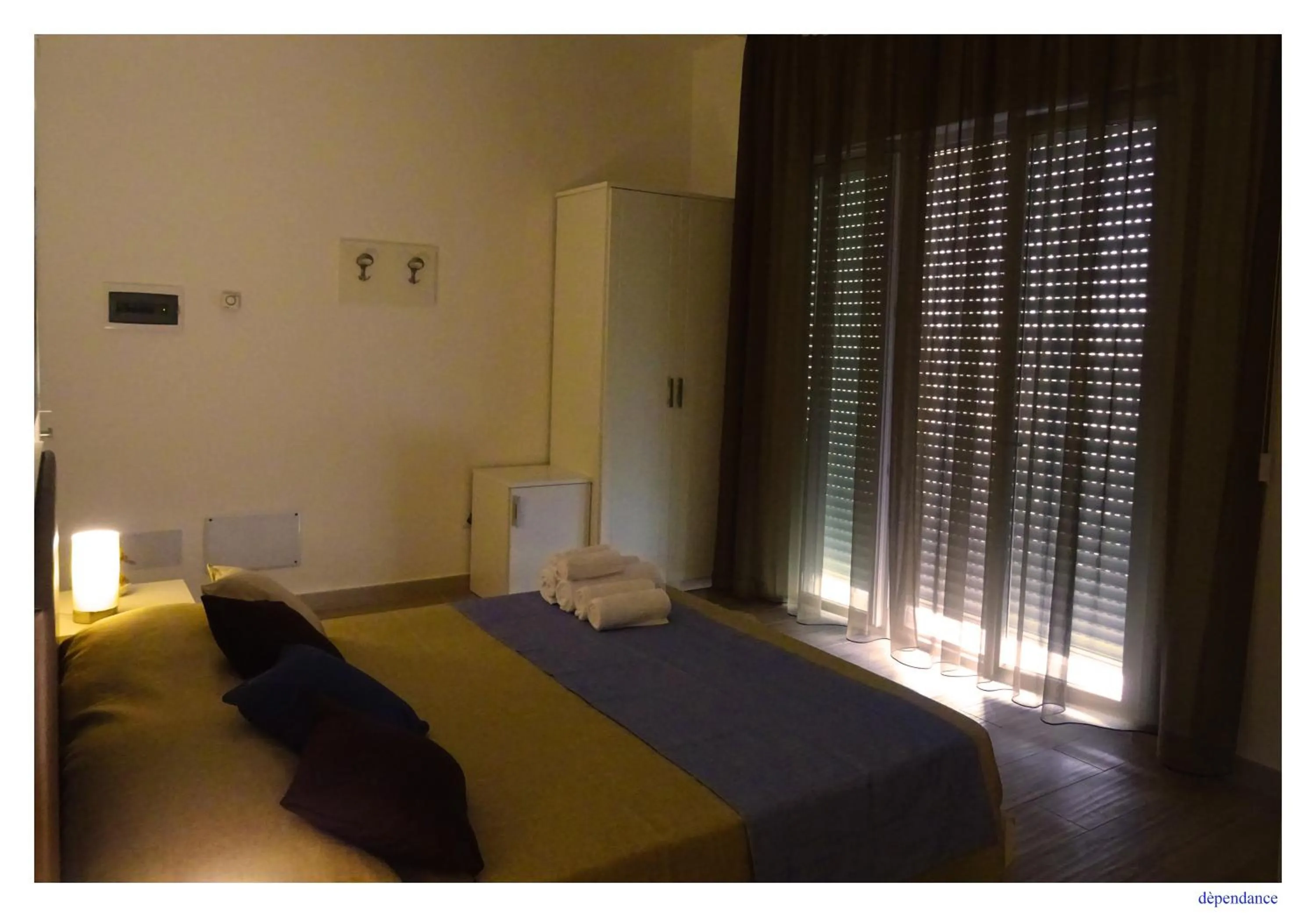 Bed in Faro Bianco Gallipoli Dependance