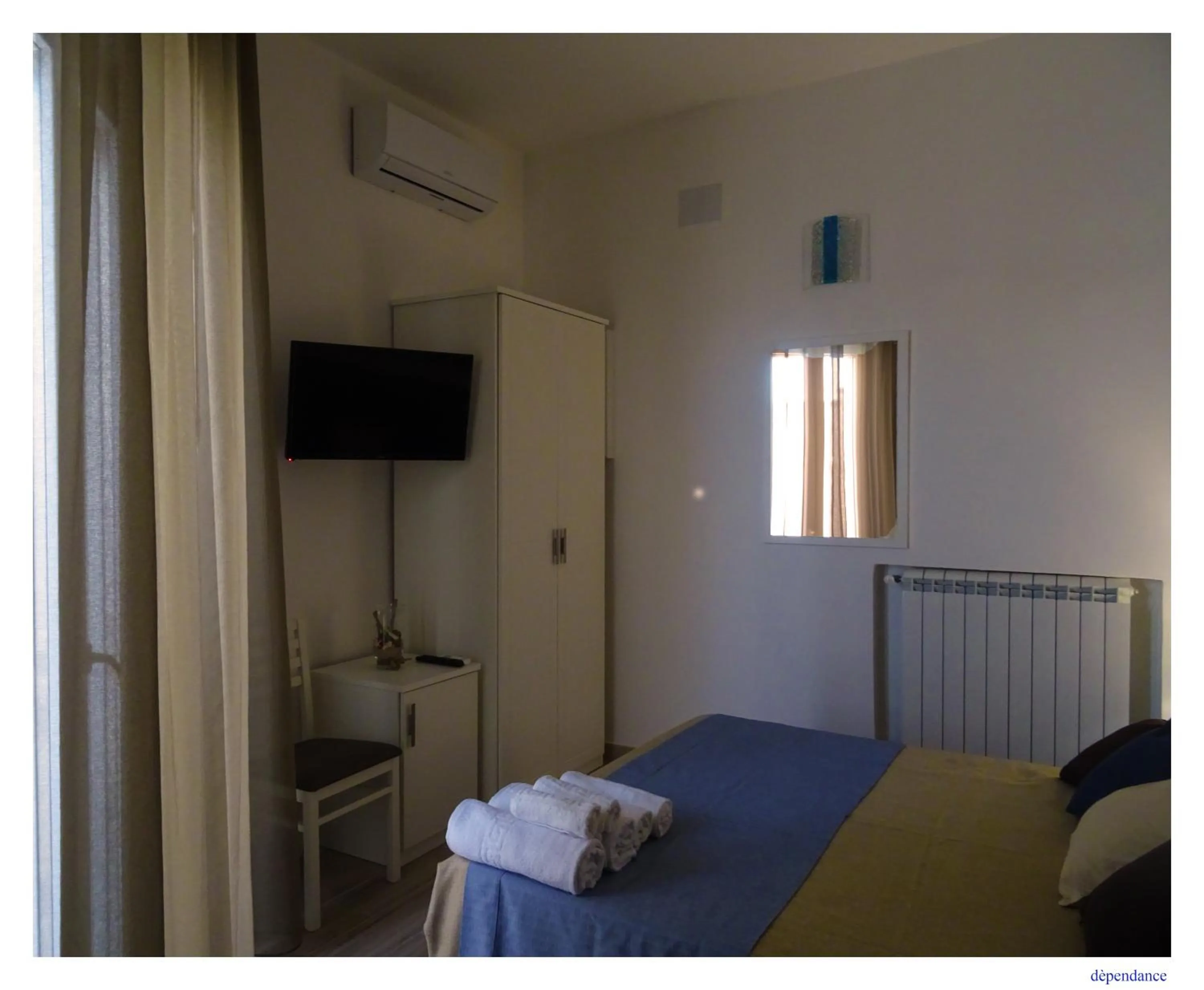 Bed in Faro Bianco Gallipoli Dependance