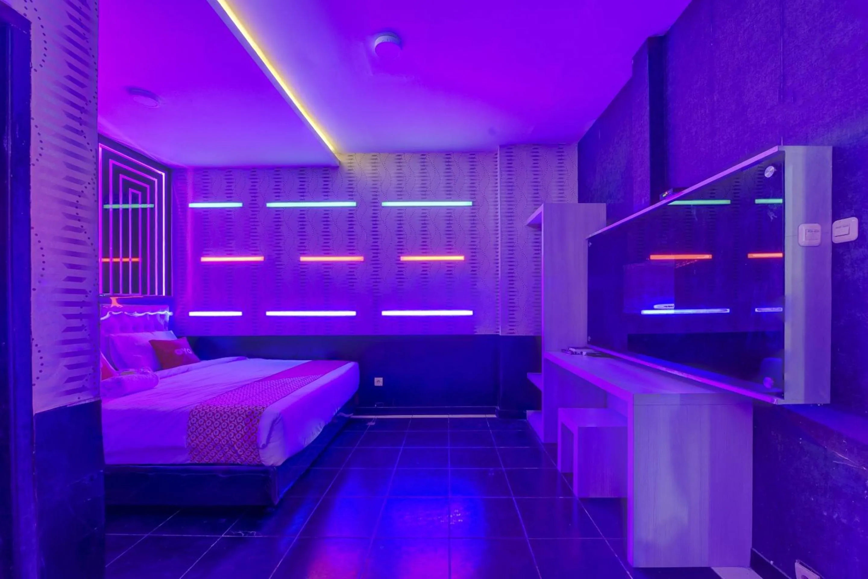 Bedroom in Super OYO 4010 Zaara Guest House Syariah