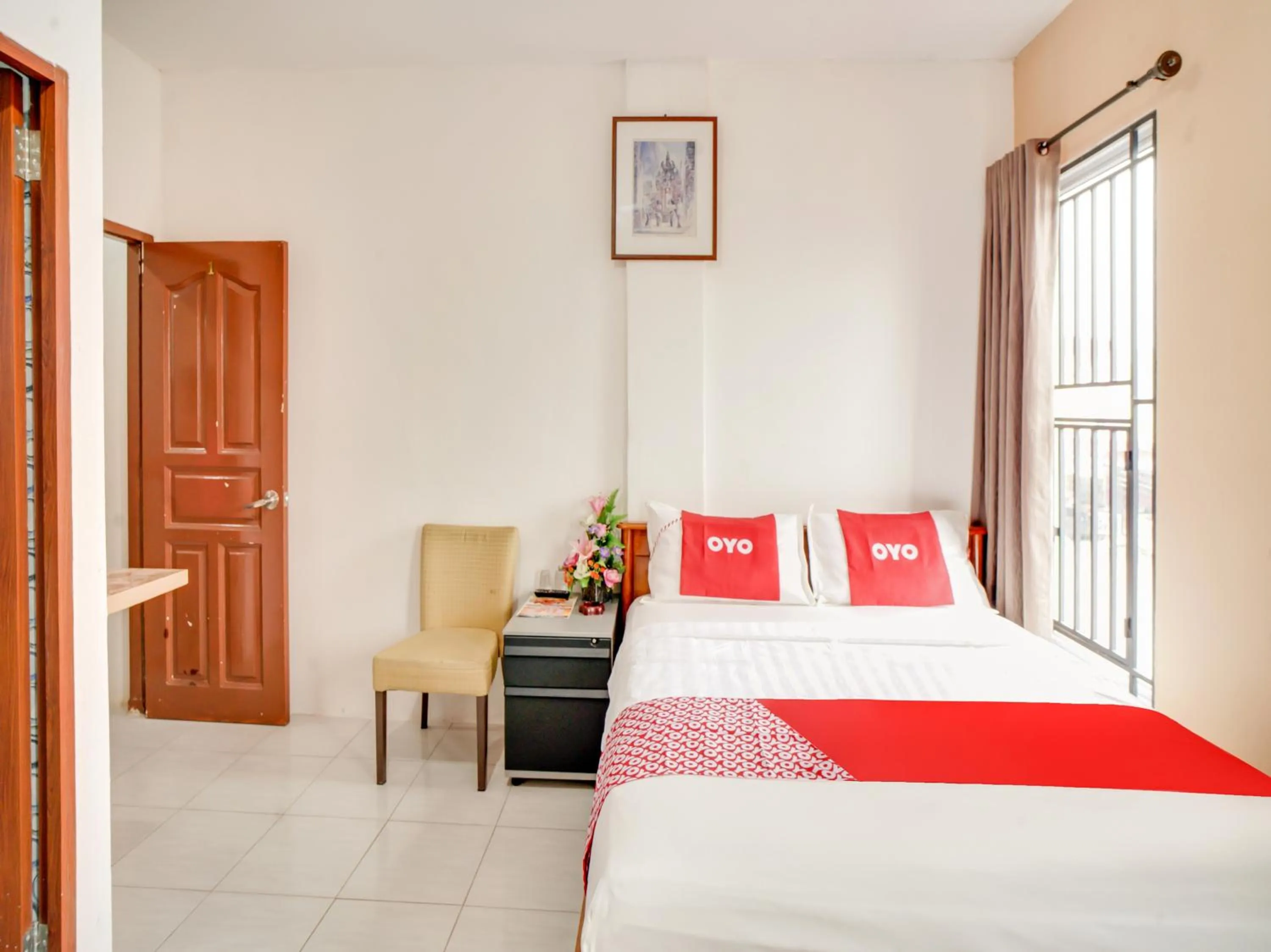 Bedroom, Bed in OYO 90024 Botania Homestay and Cafe