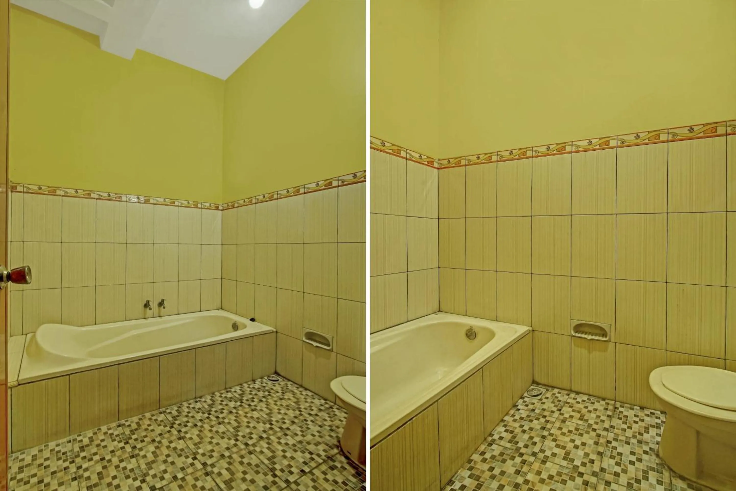 Bathroom in Hotel O Villa Papada