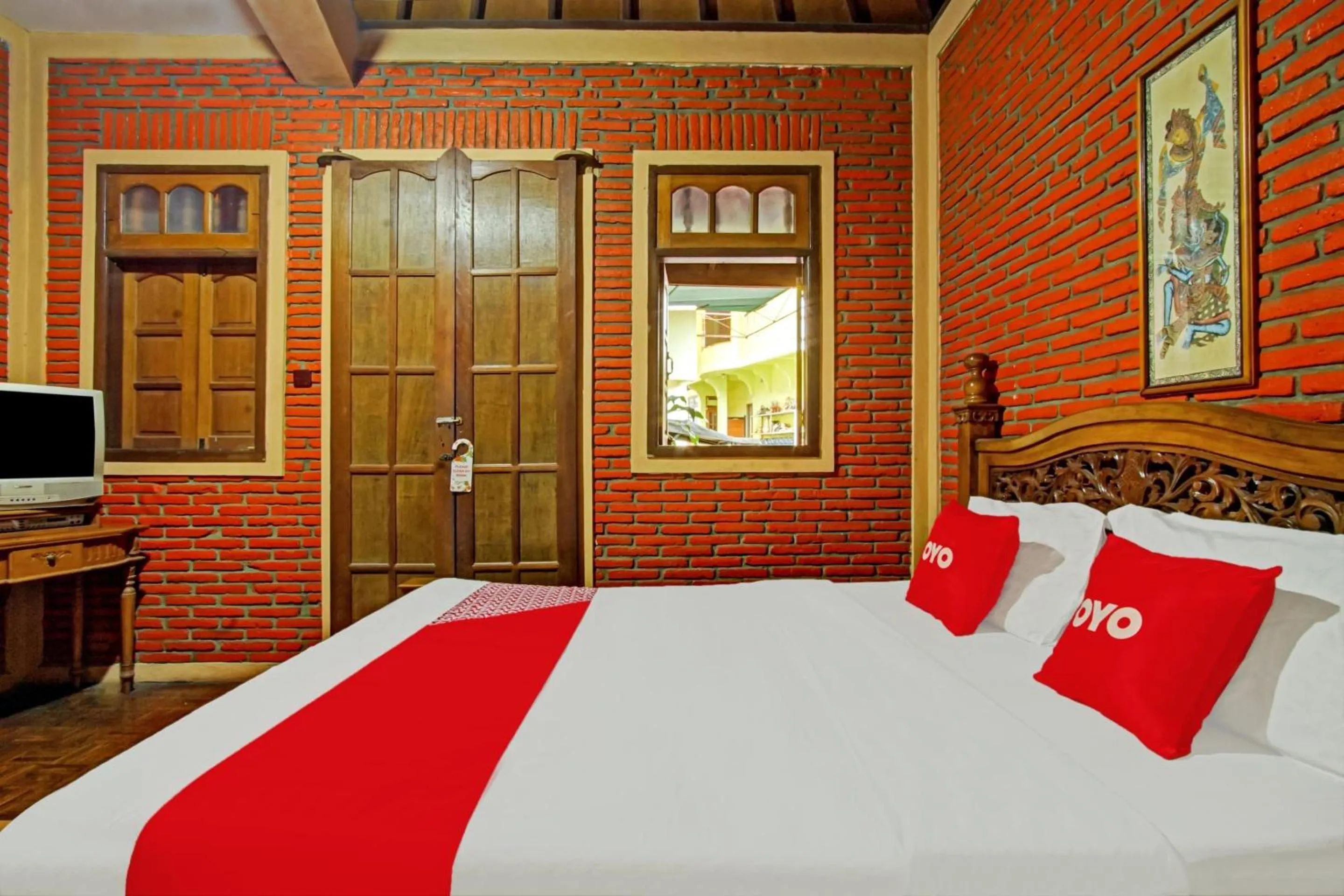 Bedroom, Bed in Hotel O Villa Papada