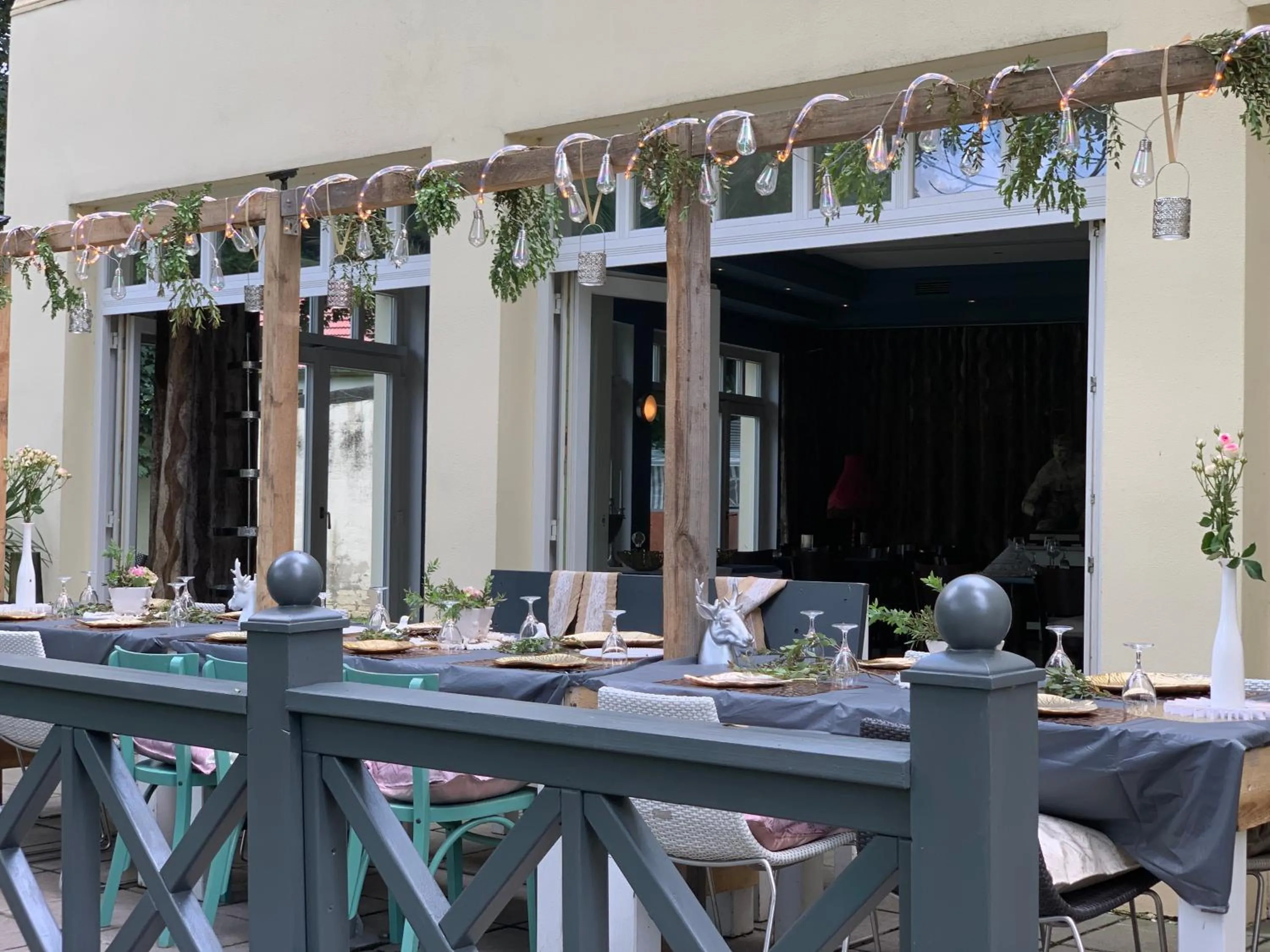 Restaurant/places to eat in Parkschlößchen Hotel