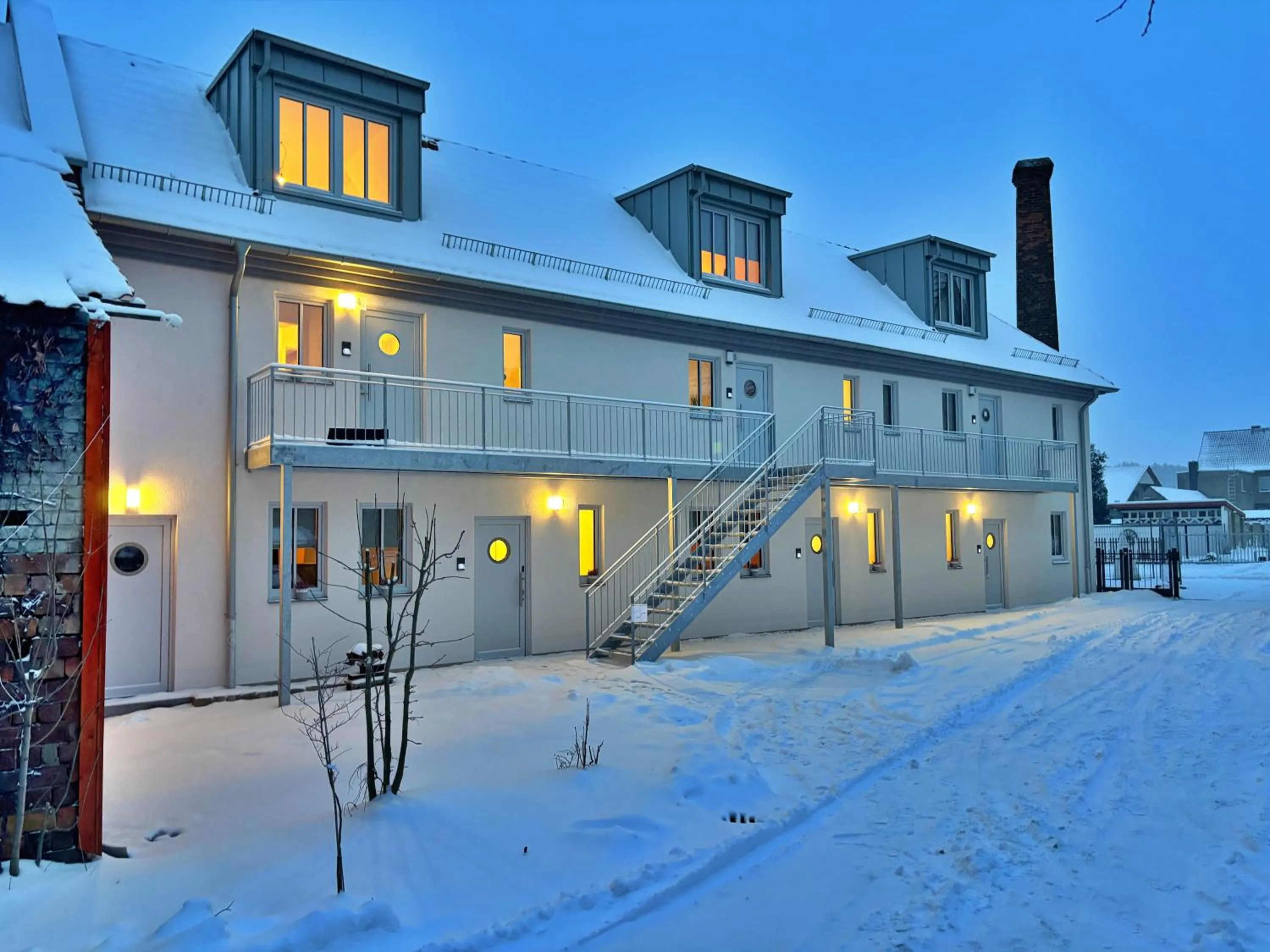 Property building in Parkschlößchen Hotel