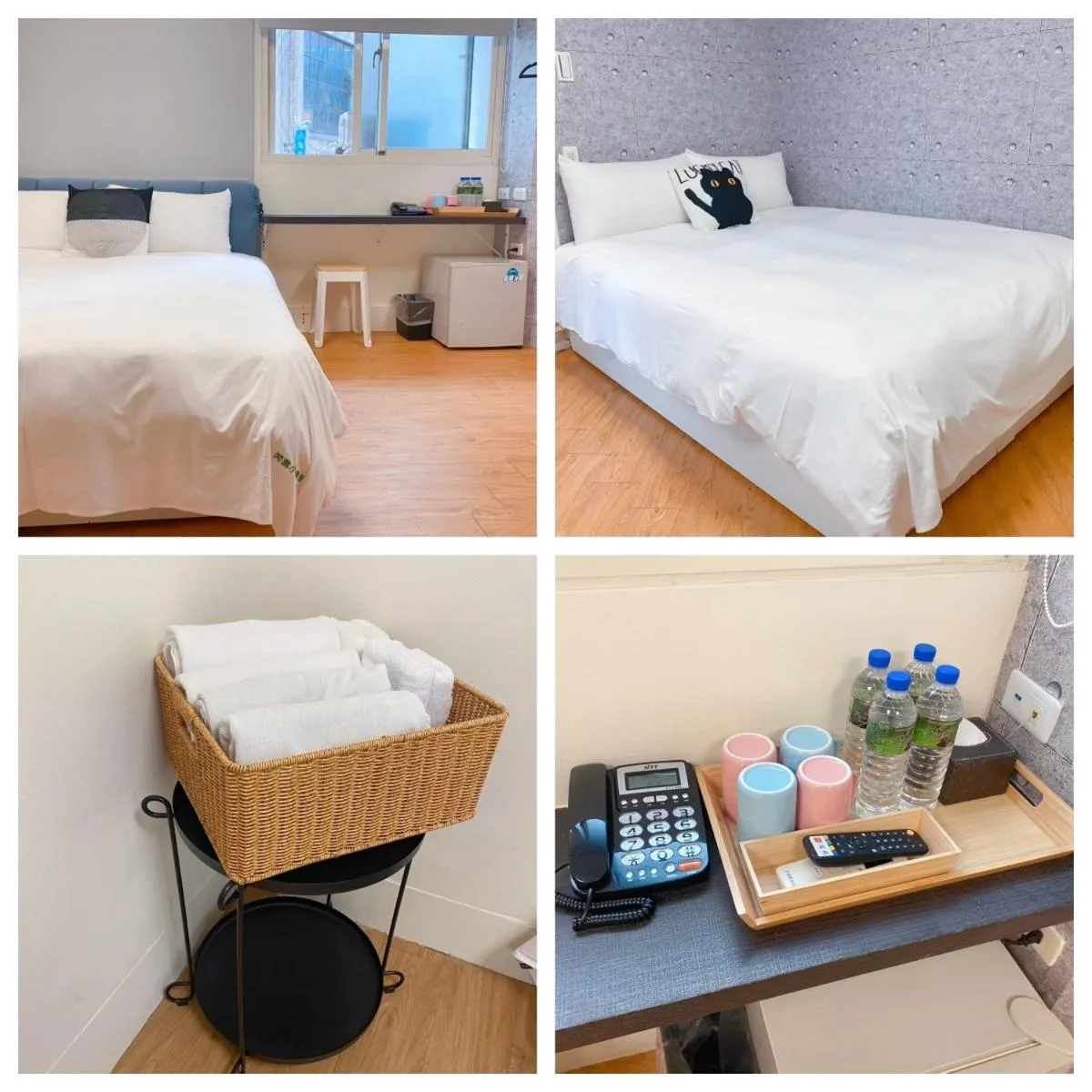 Bed in SharonInn閒雲小居會館