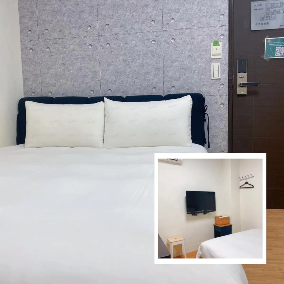 Bed in SharonInn閒雲小居會館