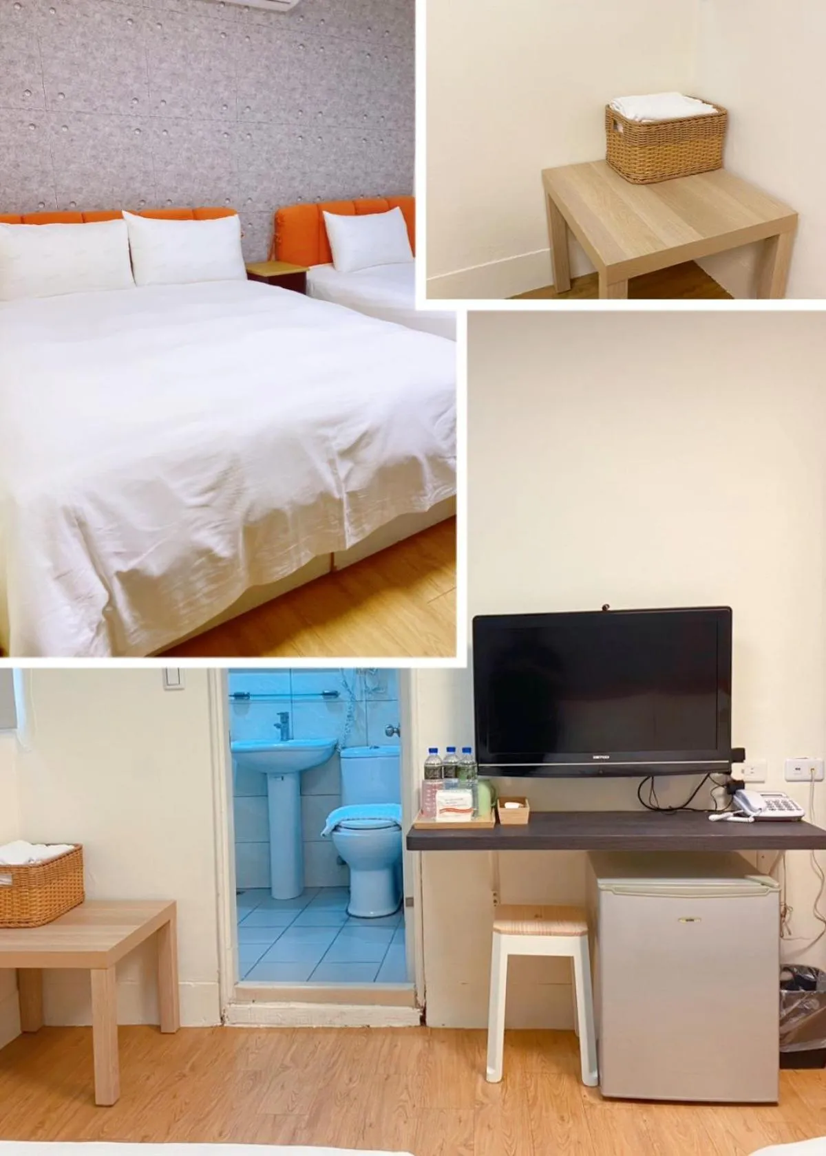 Bed in SharonInn閒雲小居會館