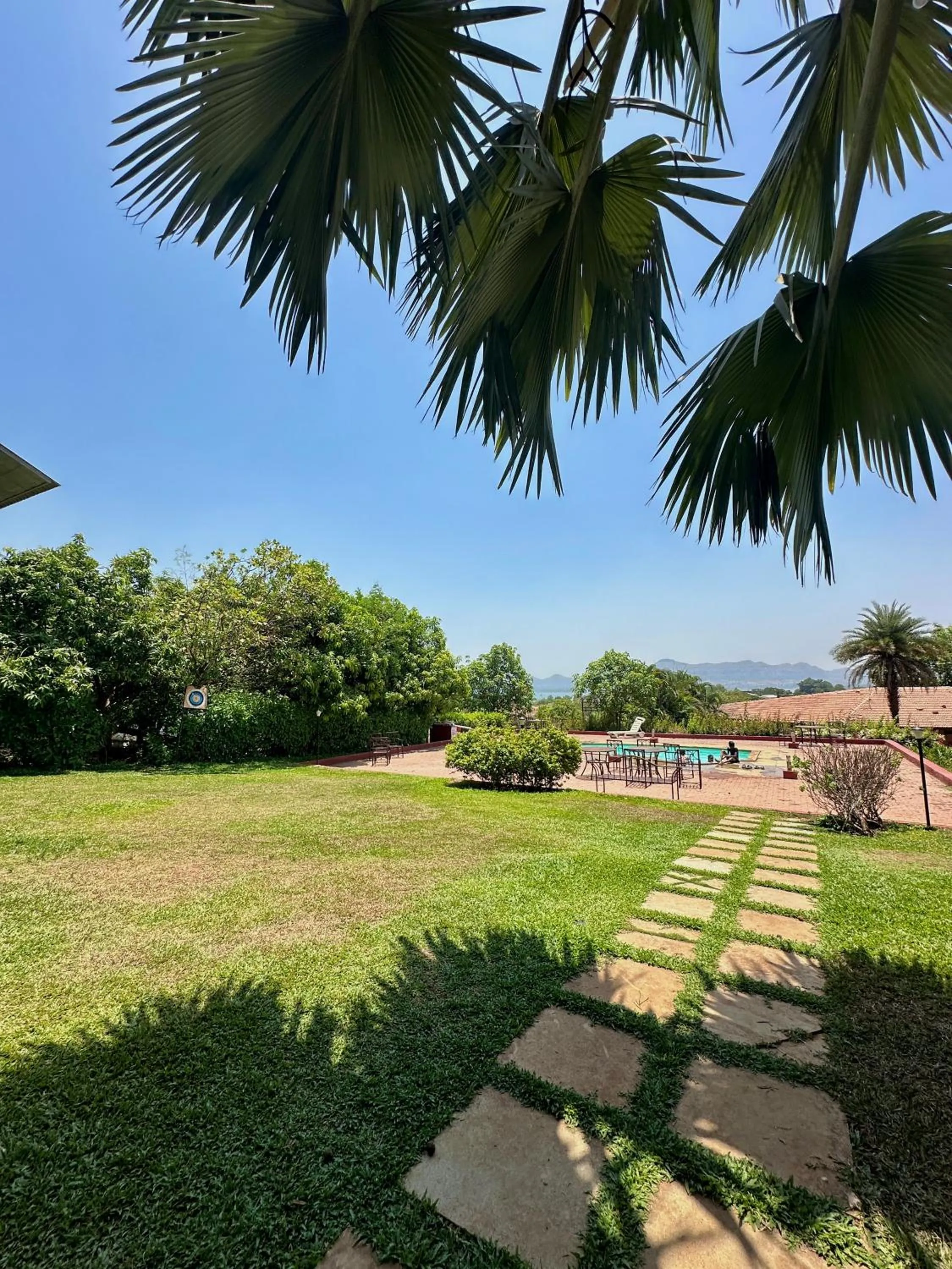 Swimming pool in Jayshin Lake Vaitarna Resort - Igatpuri