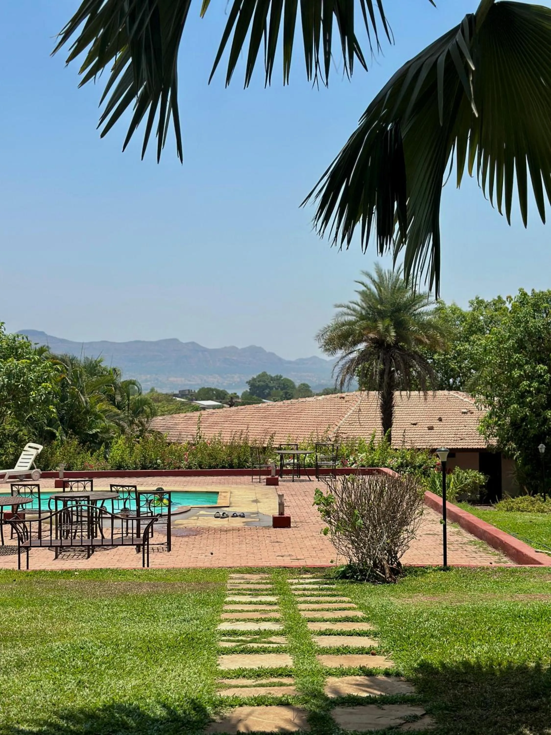 Swimming pool in Jayshin Lake Vaitarna Resort - Igatpuri