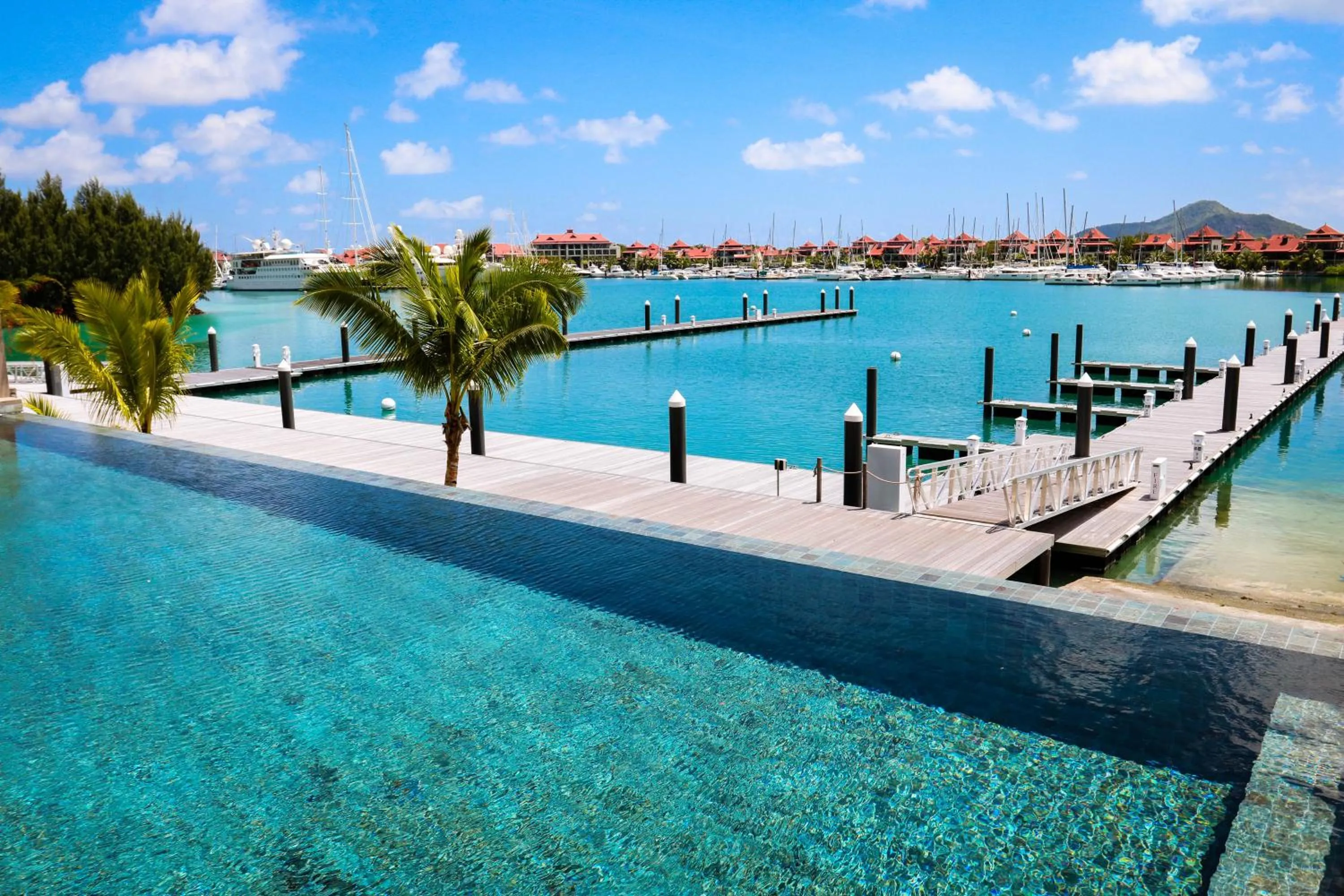 Pool view in L'Escale Resort Marina & Spa - Small Luxury Hotels of the World