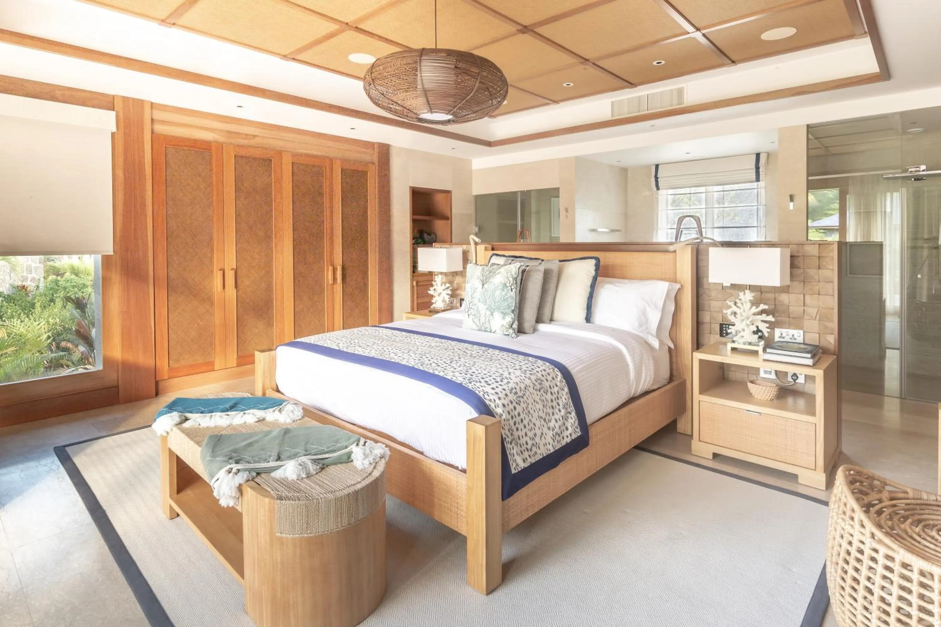 Bed in L'Escale Resort Marina & Spa - Small Luxury Hotels of the World