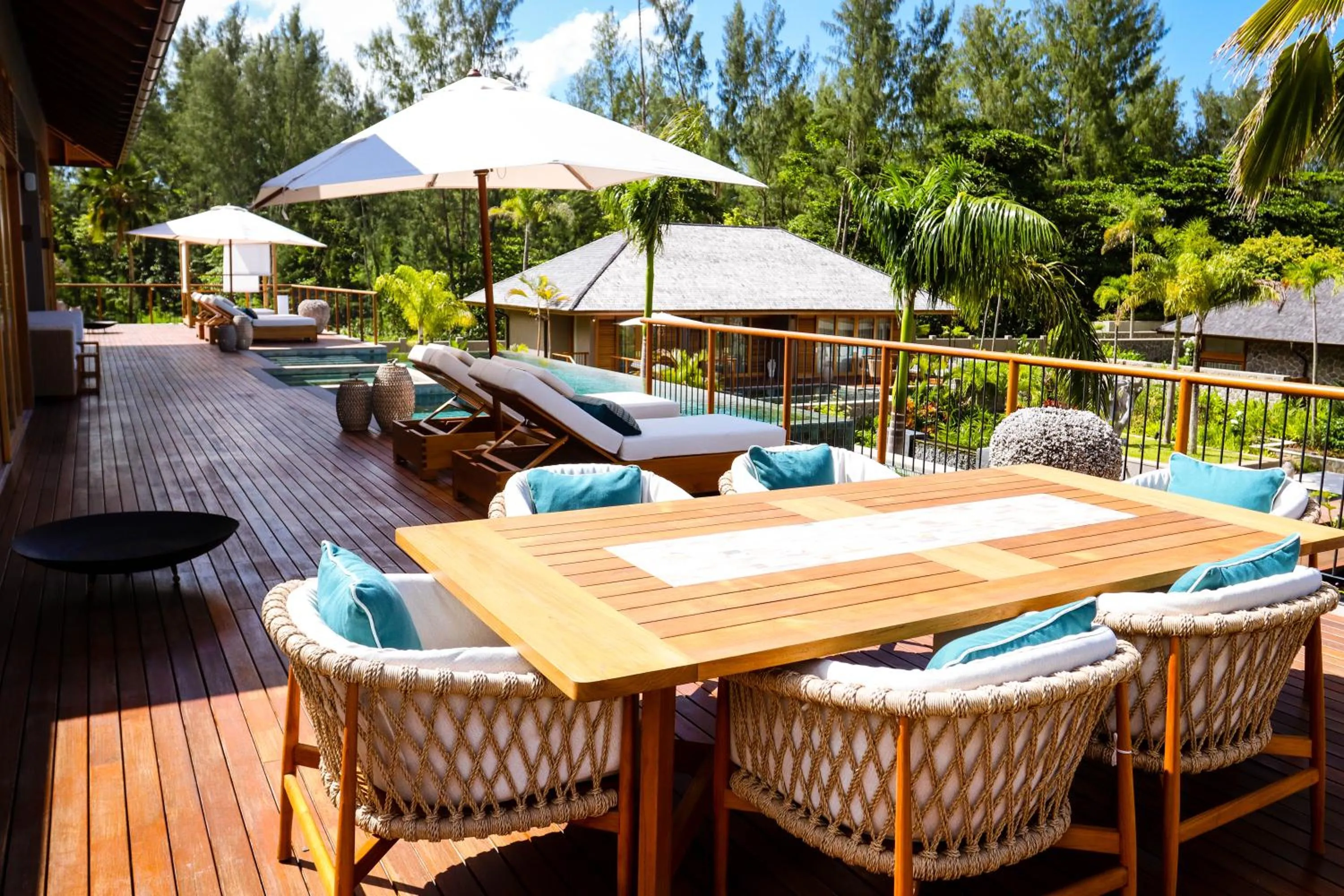 Patio in L'Escale Resort Marina & Spa - Small Luxury Hotels of the World