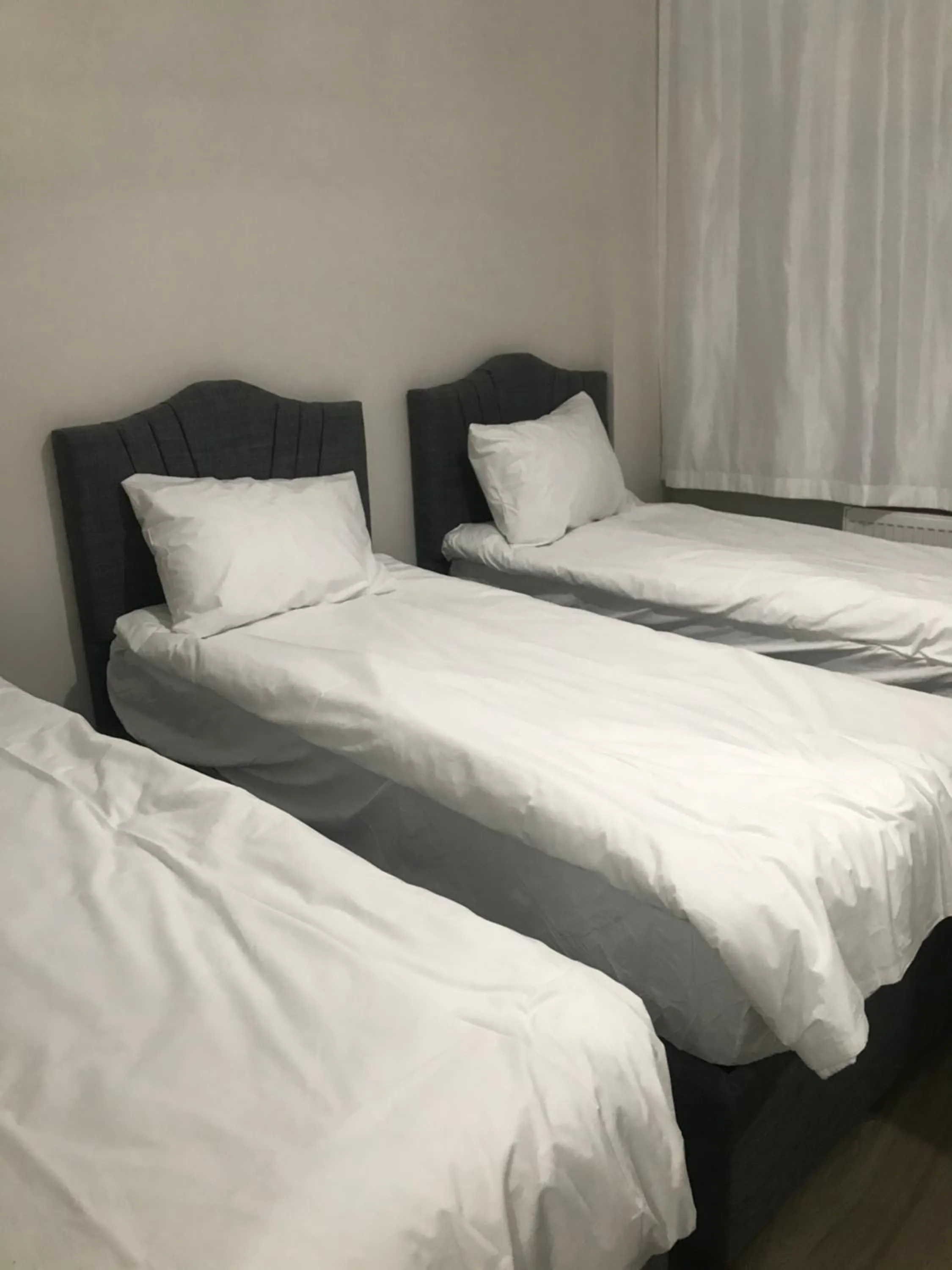 Bed in Hakan’s apartment