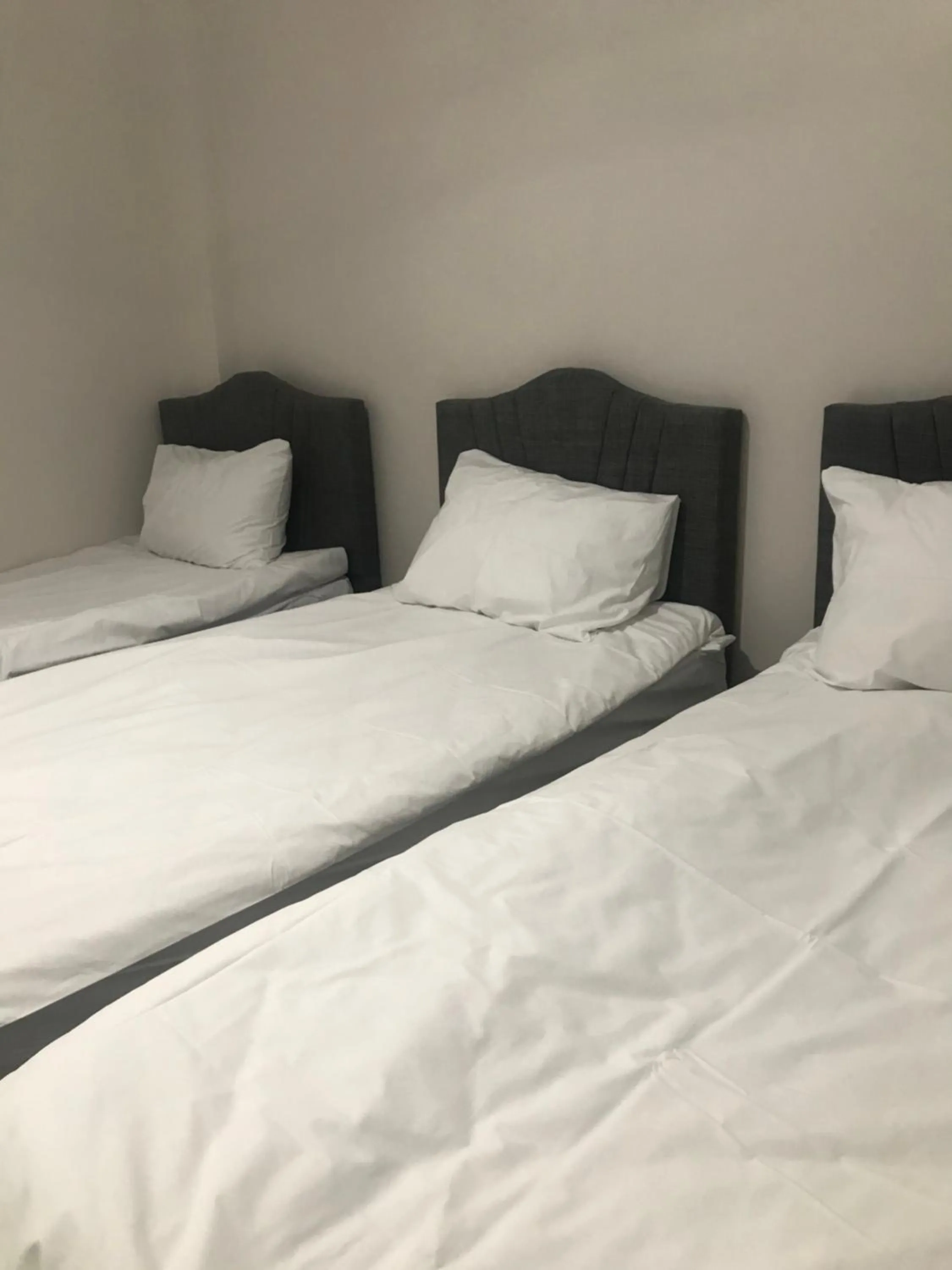 Bed in Hakan’s apartment