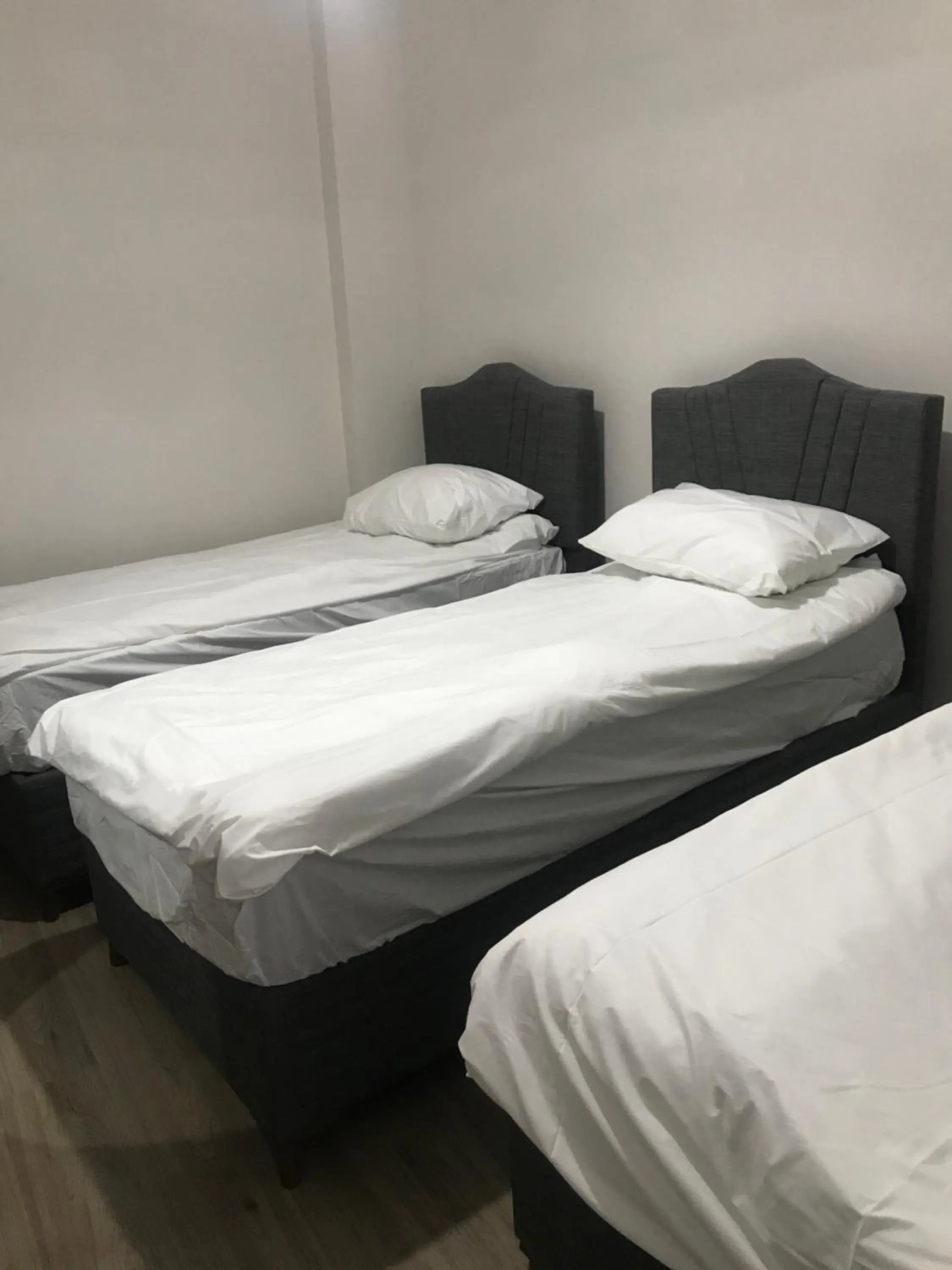 Bed in Hakan’s apartment