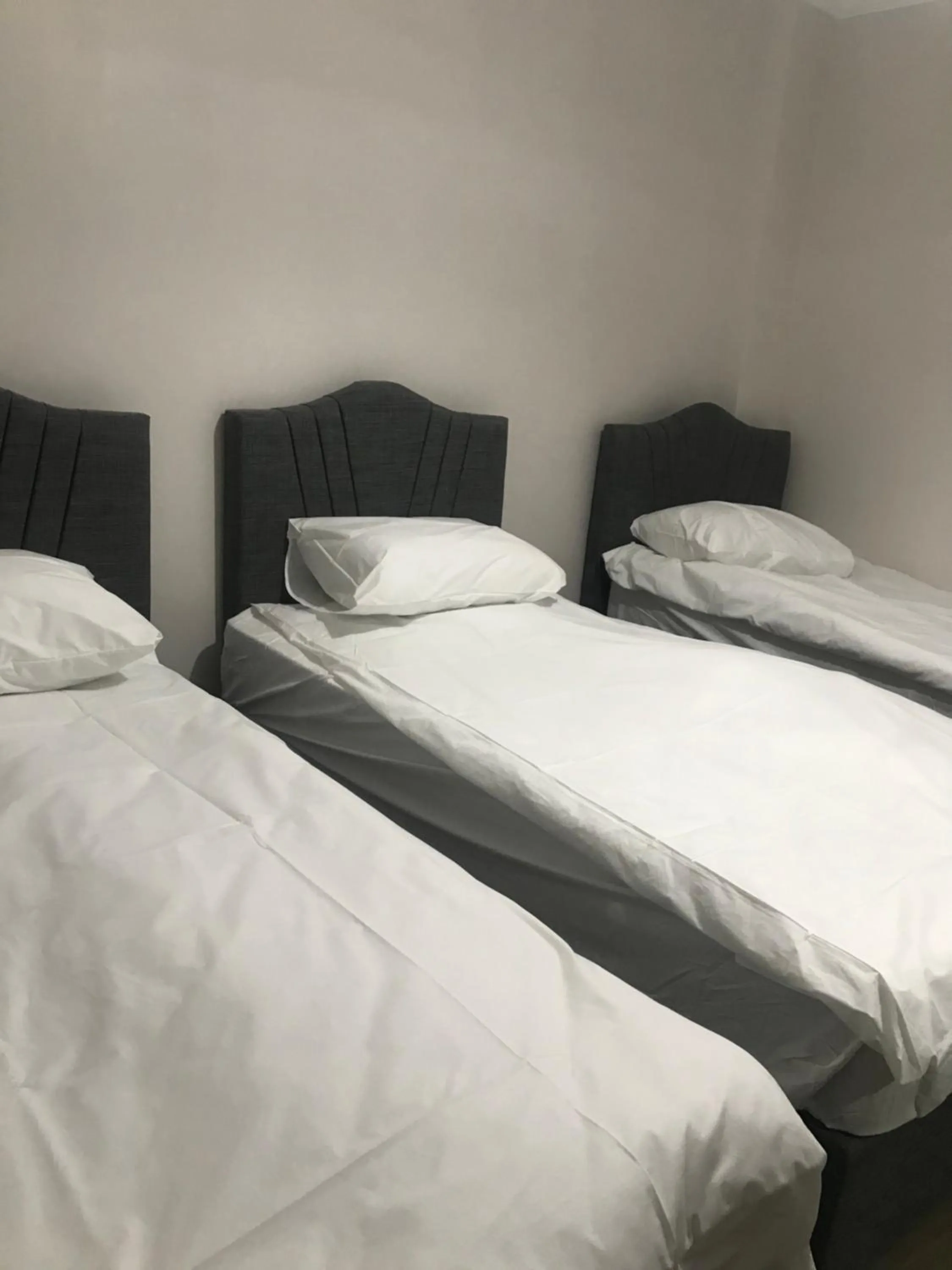 Bed in Hakan’s apartment