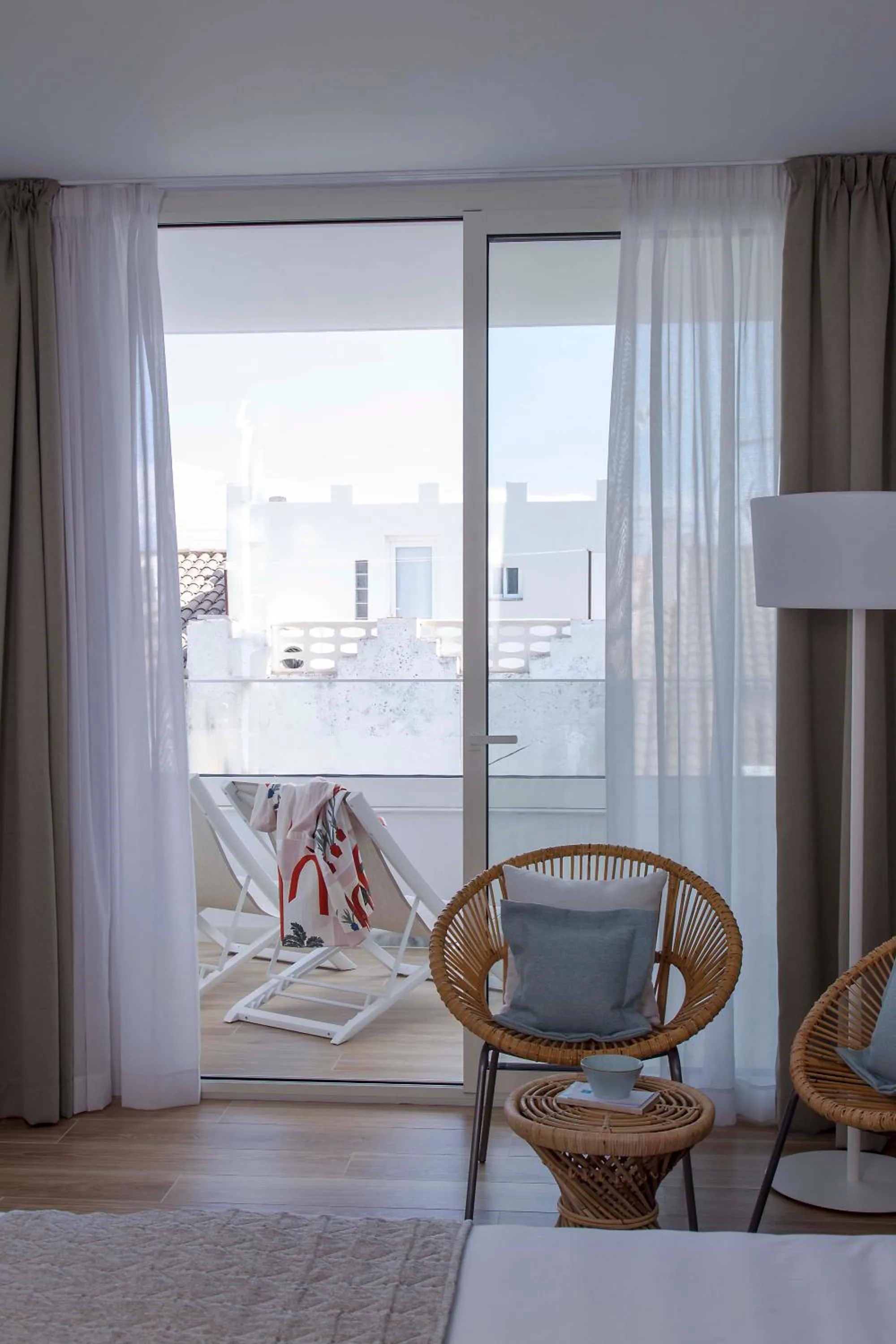 Decorative detail, Bed in May Altafulla Beach Boutique Hotel