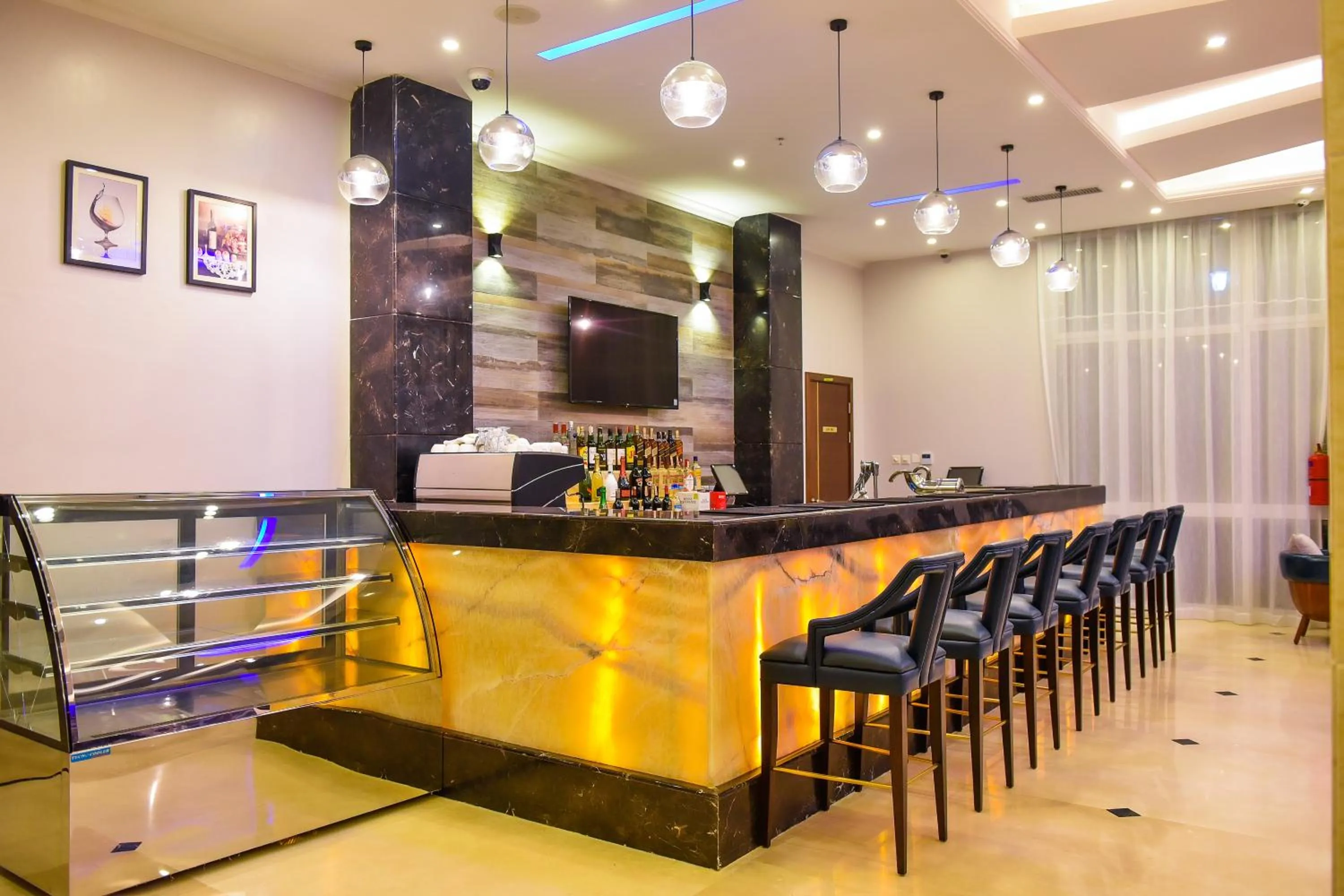 Lounge or bar in Admas Grand Hotel