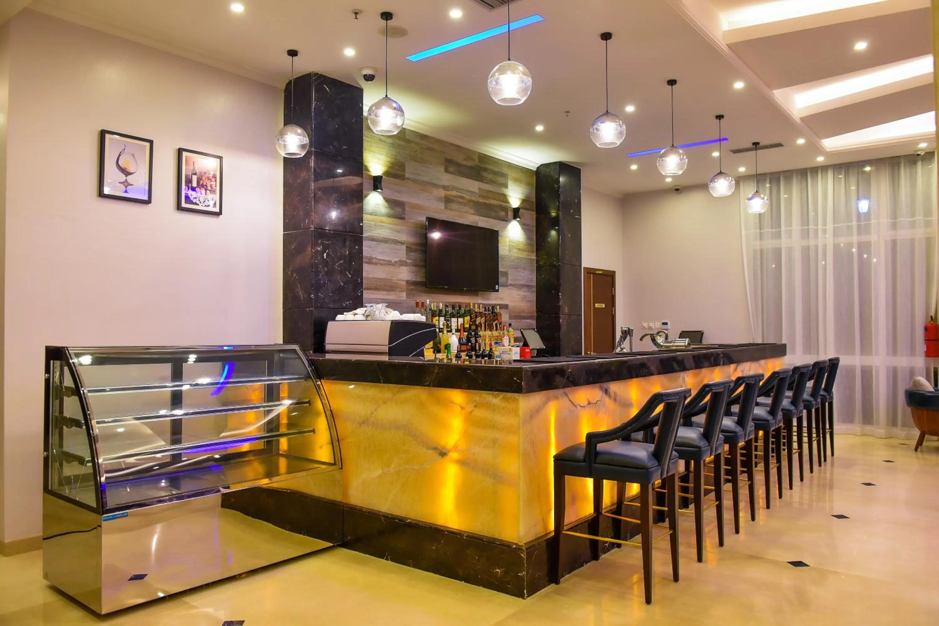 Lounge or bar in Admas Grand Hotel