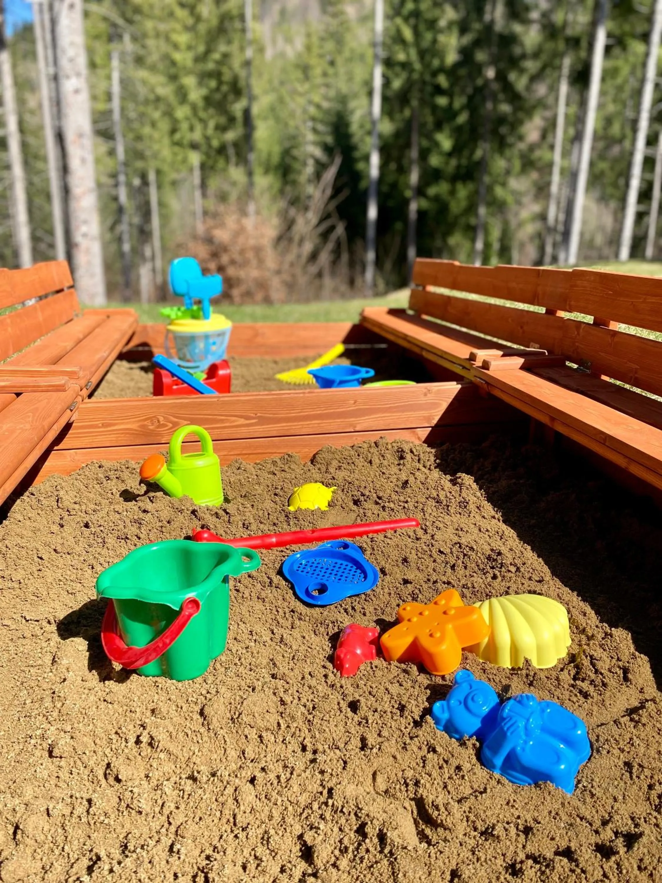Children play ground in Chata Tale - Dom Horskej služby