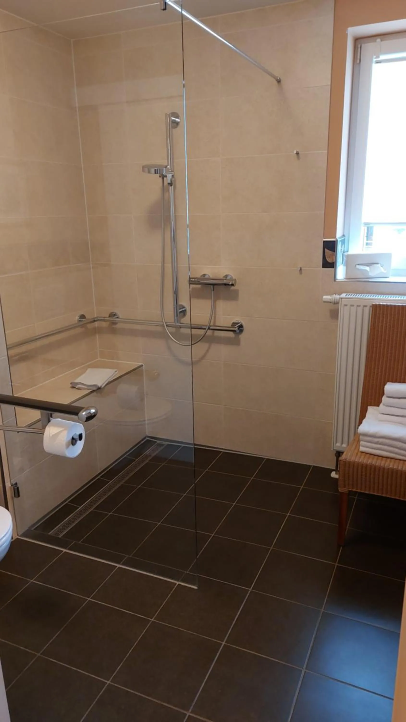 Bathroom in Ferienresidenz Brauneberger Hof an der Mosel nahe Bernkastel-Kues