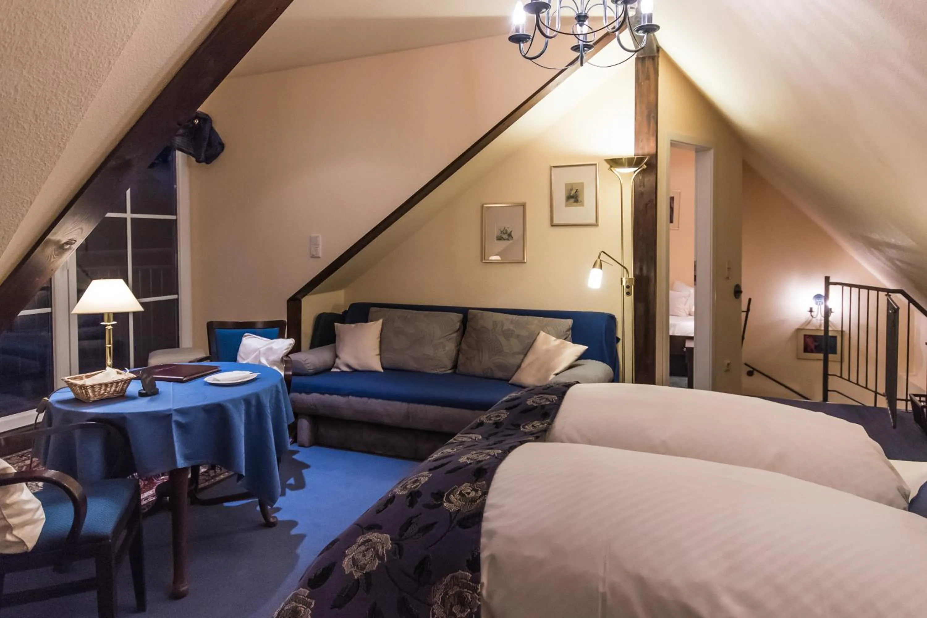 Bed in Ferienresidenz Brauneberger Hof an der Mosel nahe Bernkastel-Kues