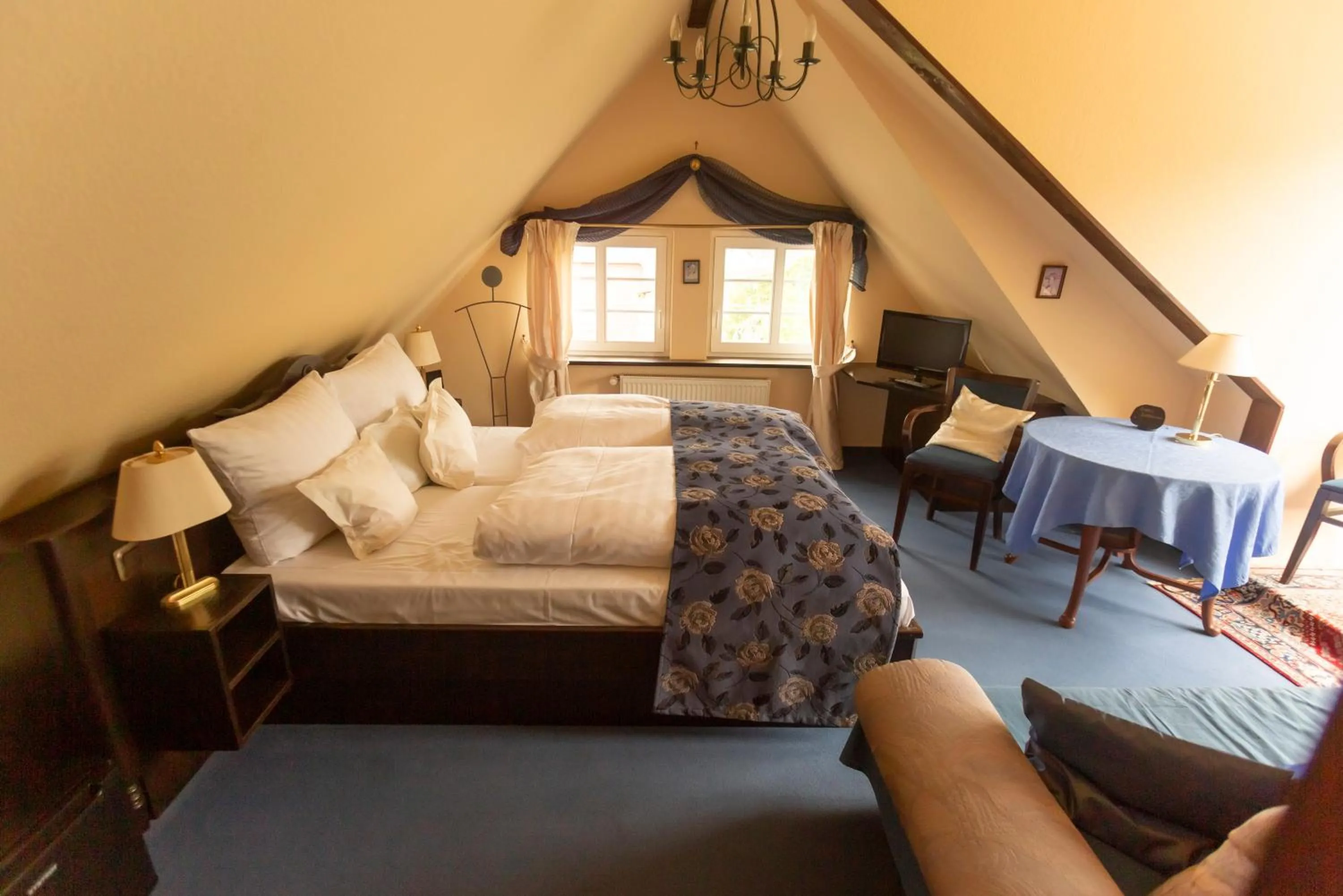 Bed in Ferienresidenz Brauneberger Hof an der Mosel nahe Bernkastel-Kues