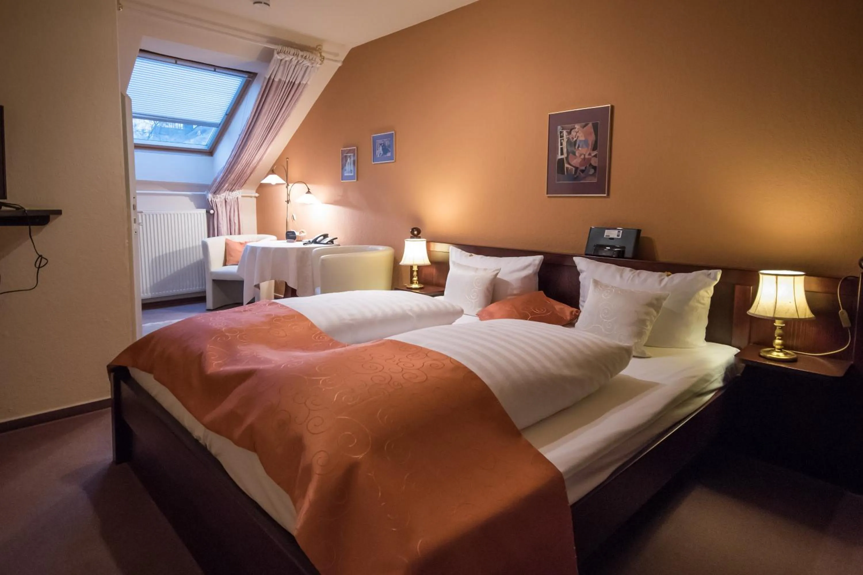 Bed in Ferienresidenz Brauneberger Hof an der Mosel nahe Bernkastel-Kues