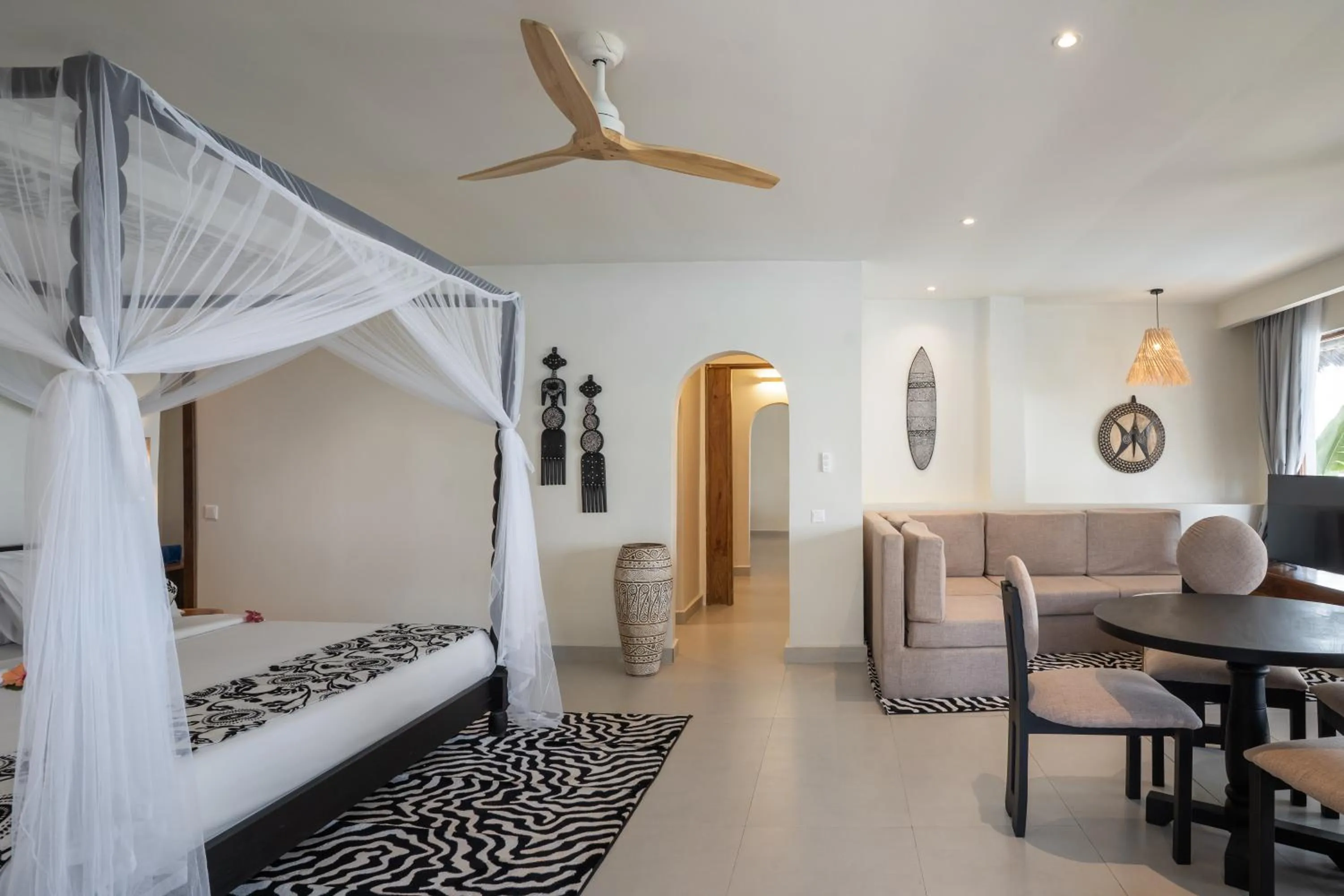 Bedroom, Bed in Kiwengwa Beach Resort