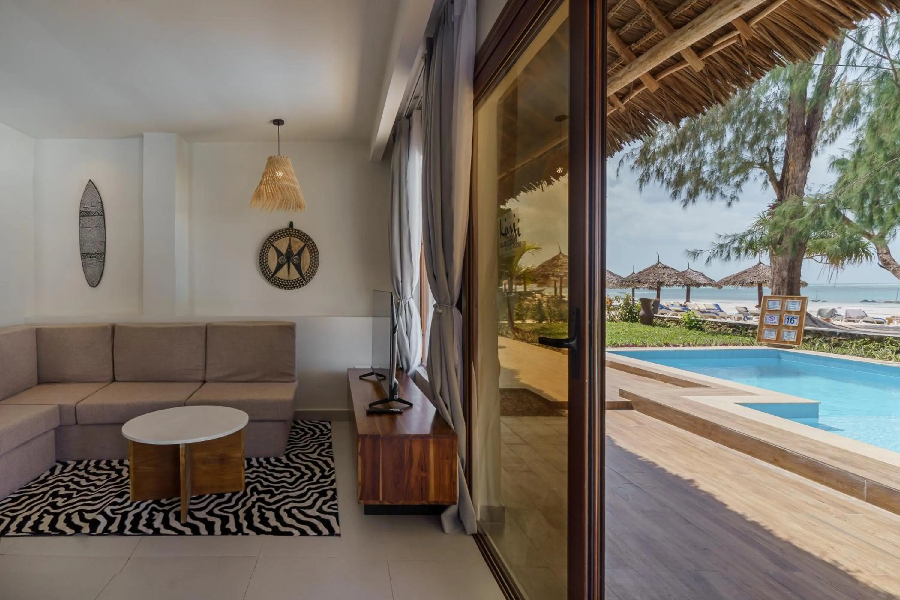 Seating area in Kiwengwa Beach Resort