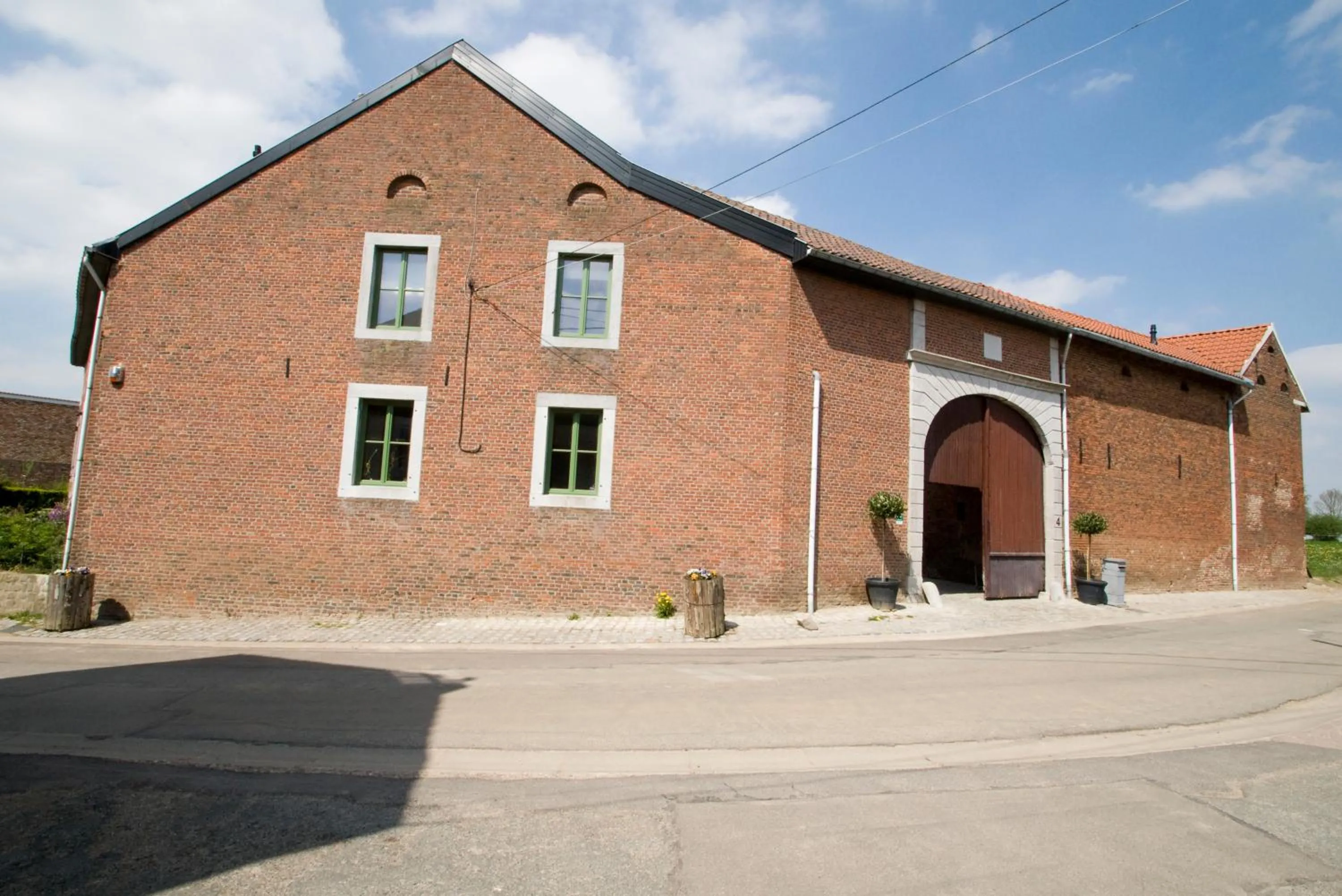 Facade/entrance in B&B Haspenhoeve